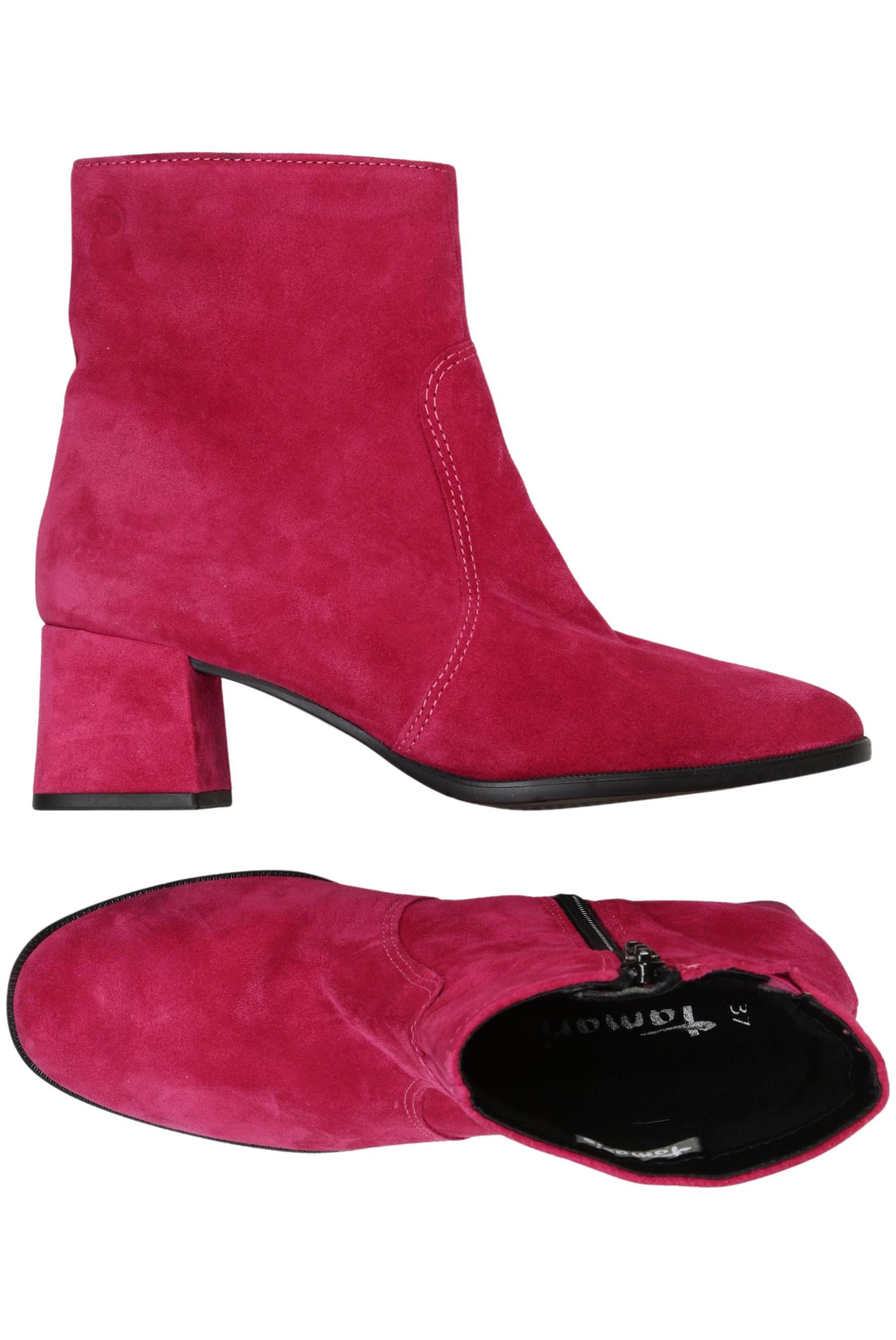 

Tamaris Damen Stiefelette, pink, Gr. 37