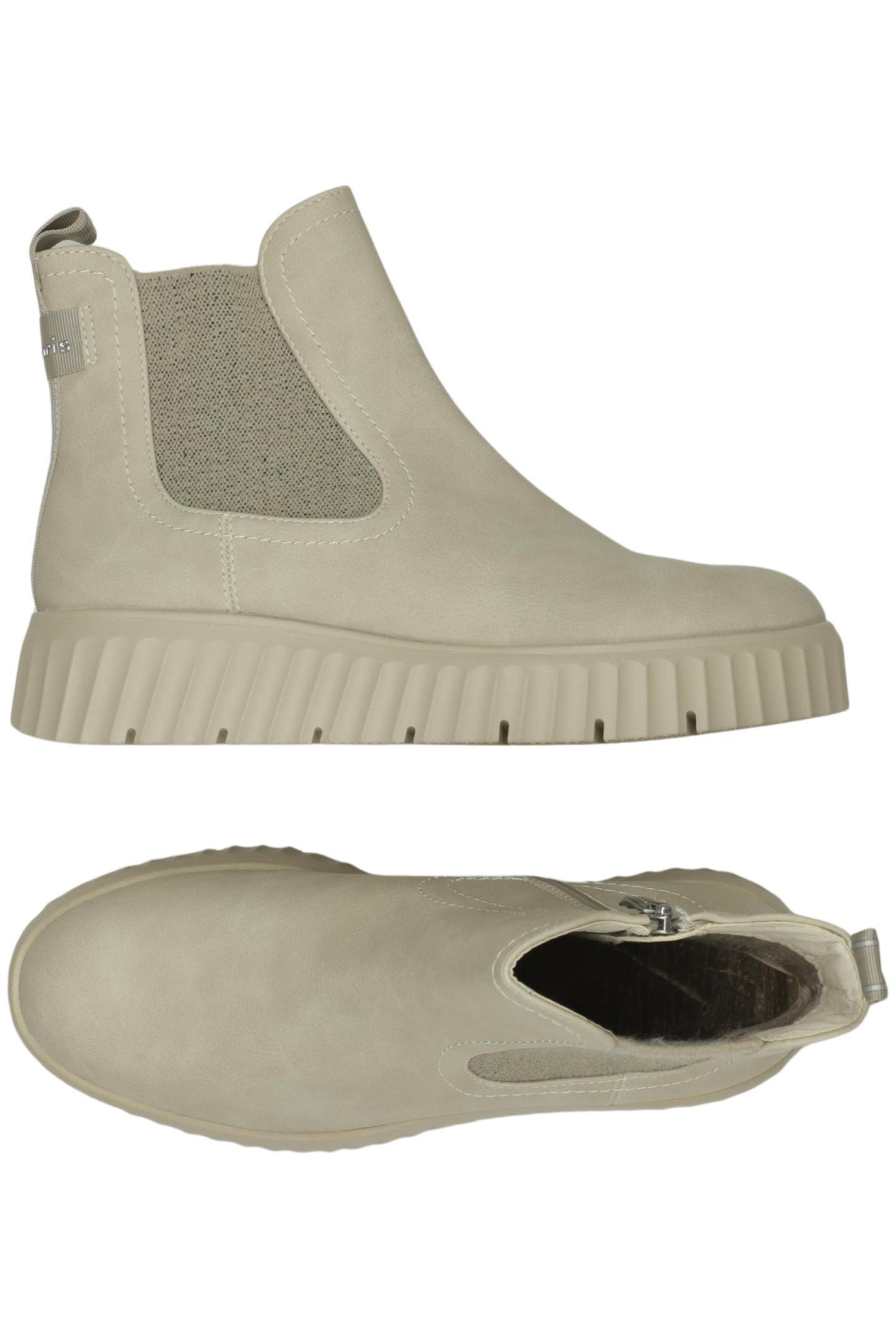 

Tamaris Damen Stiefelette, beige, Gr. 38
