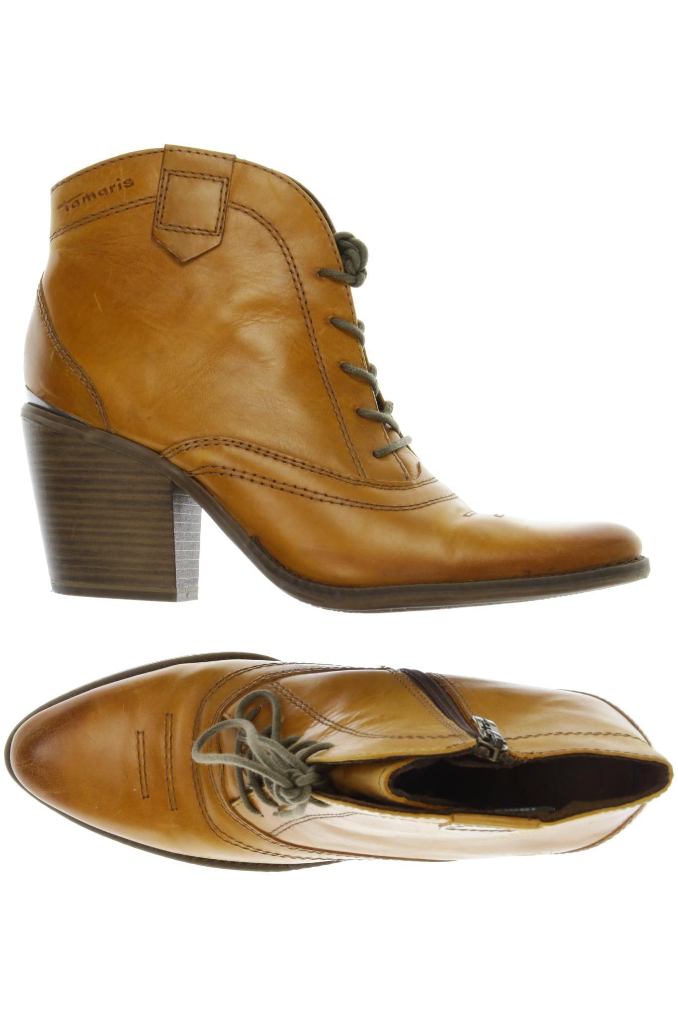 

Tamaris Damen Stiefelette, orange, Gr. 40