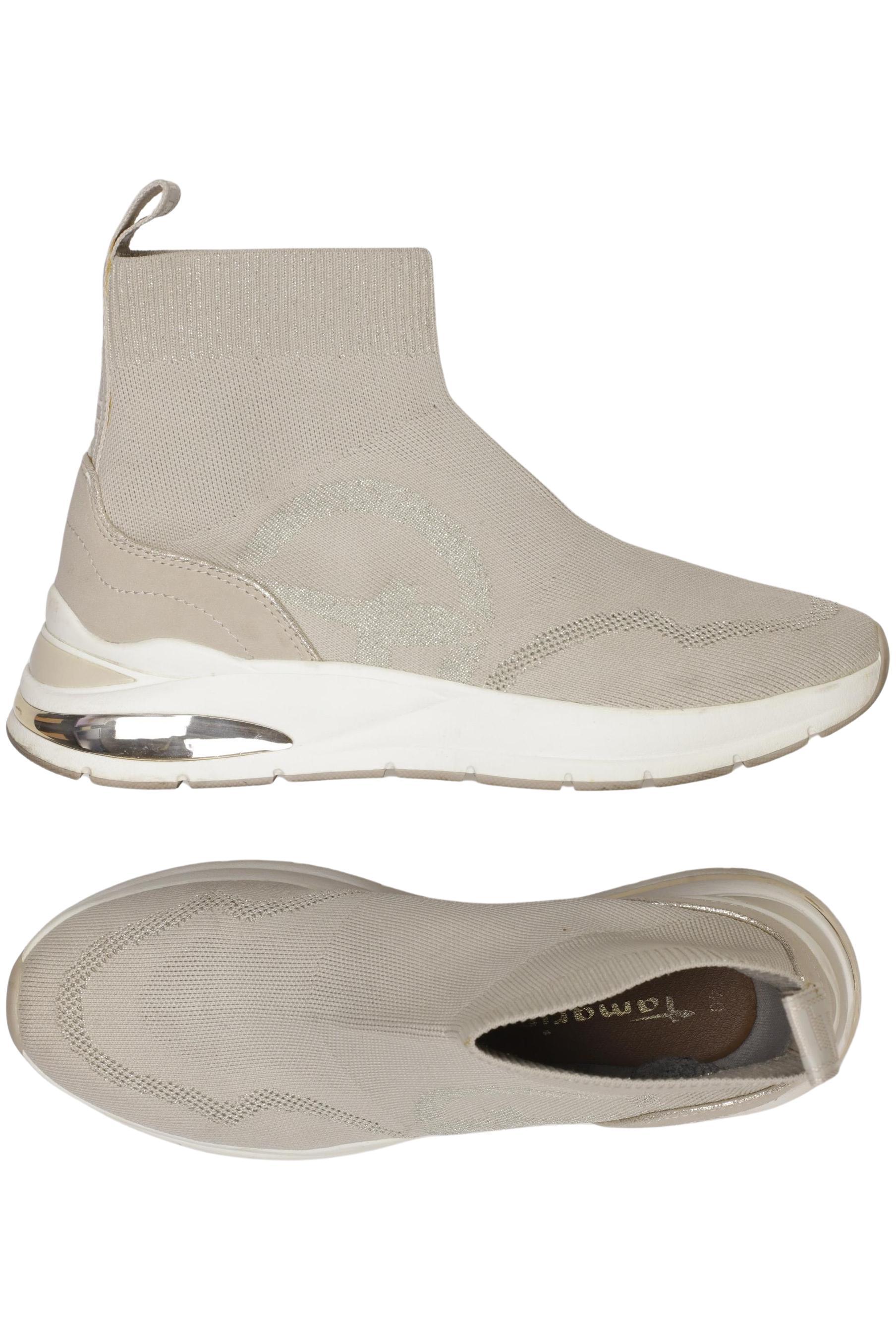 

Tamaris Damen Stiefelette, beige, Gr. 40