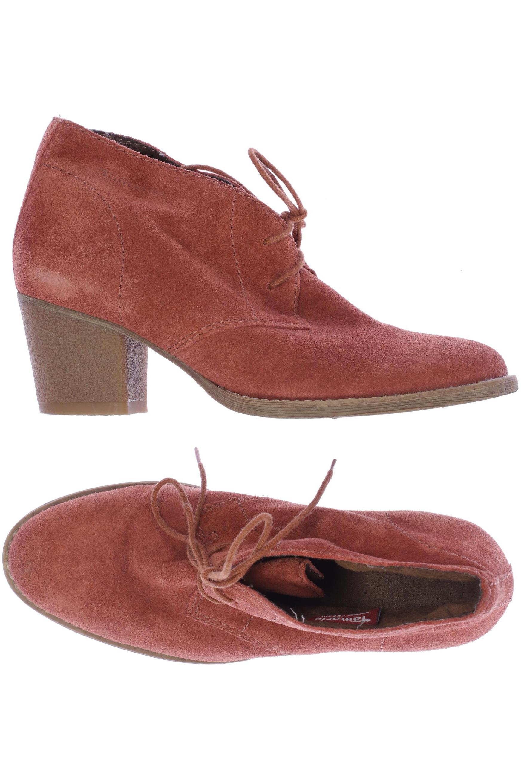 

Tamaris Damen Stiefelette, orange, Gr. 38