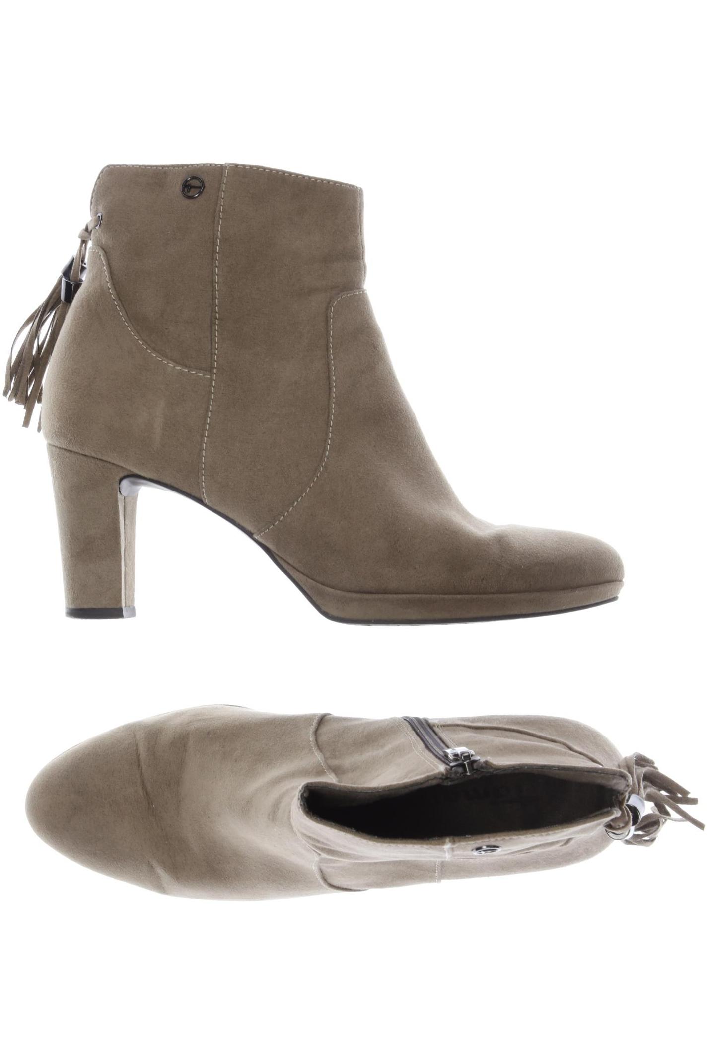 

Tamaris Damen Stiefelette, beige, Gr. 39