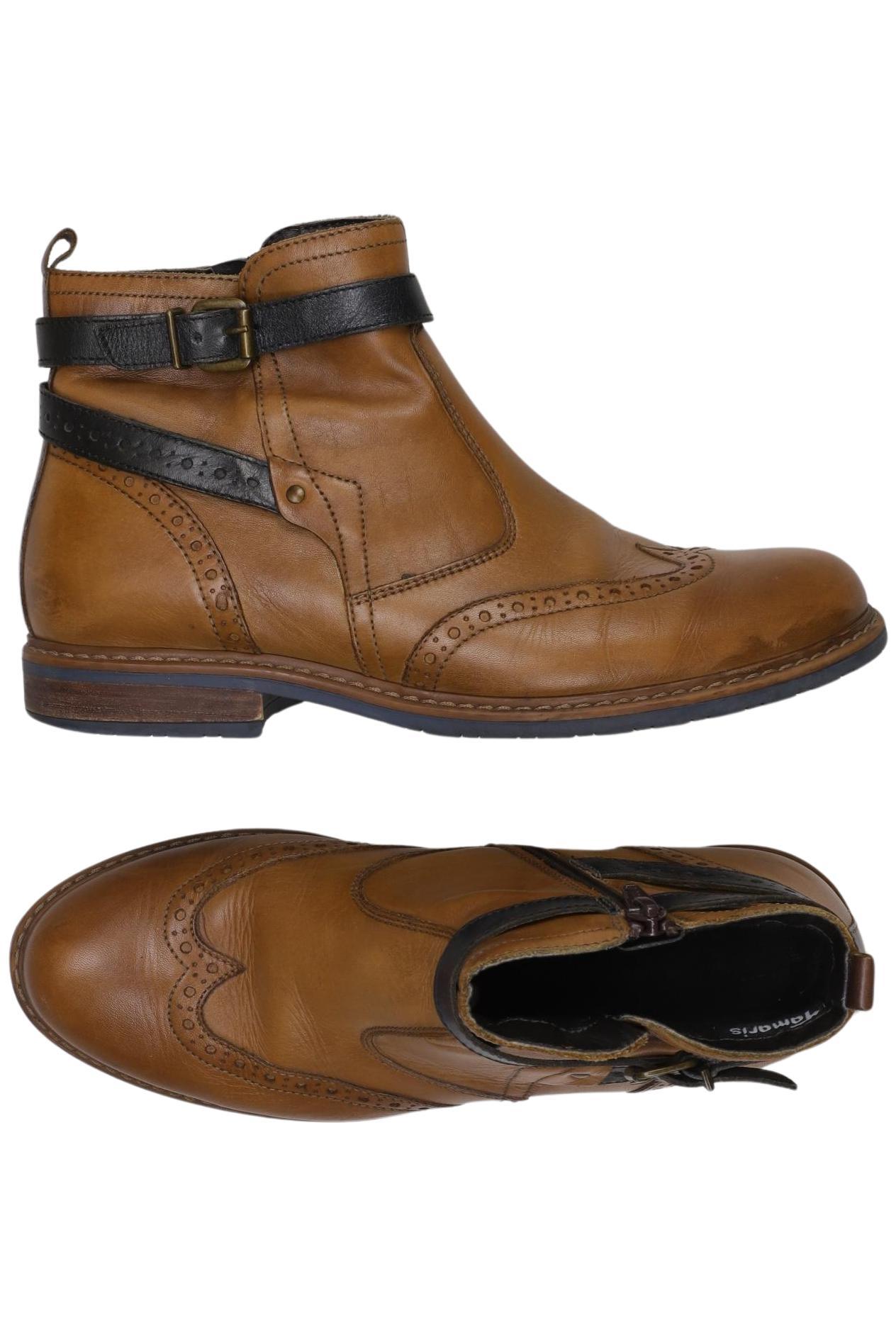 

Tamaris Damen Stiefelette, braun, Gr. 38