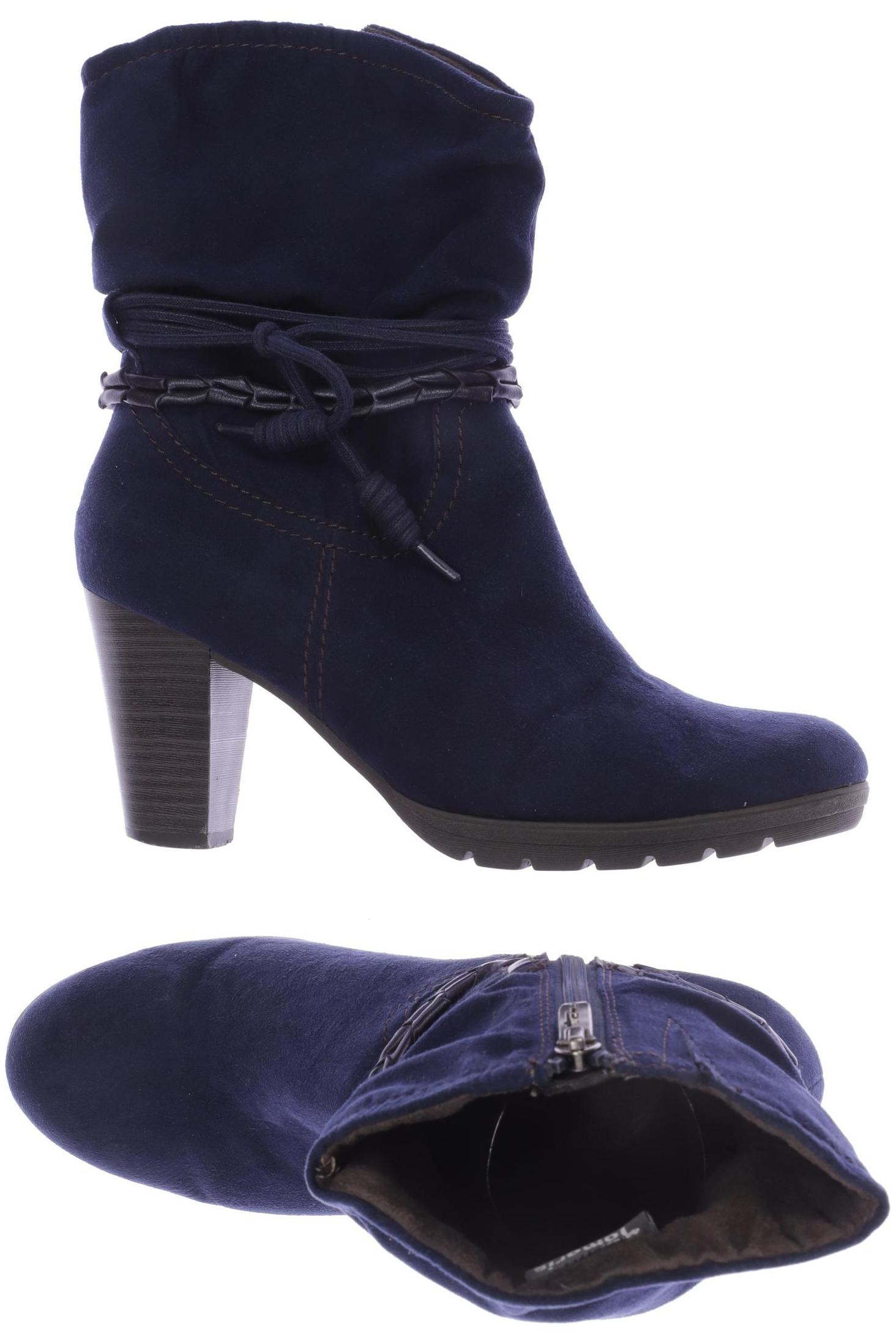 

Tamaris Damen Stiefelette, marineblau