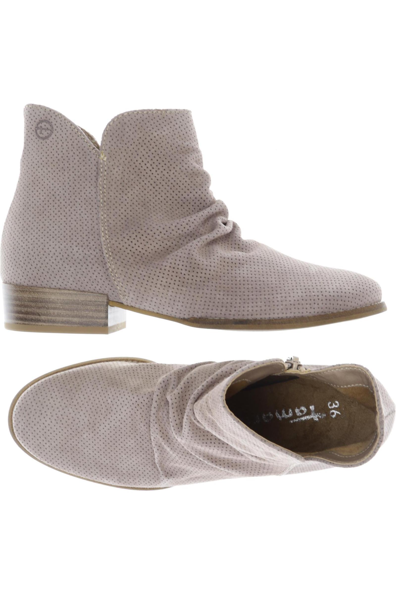 

Tamaris Damen Stiefelette, beige, Gr. 36
