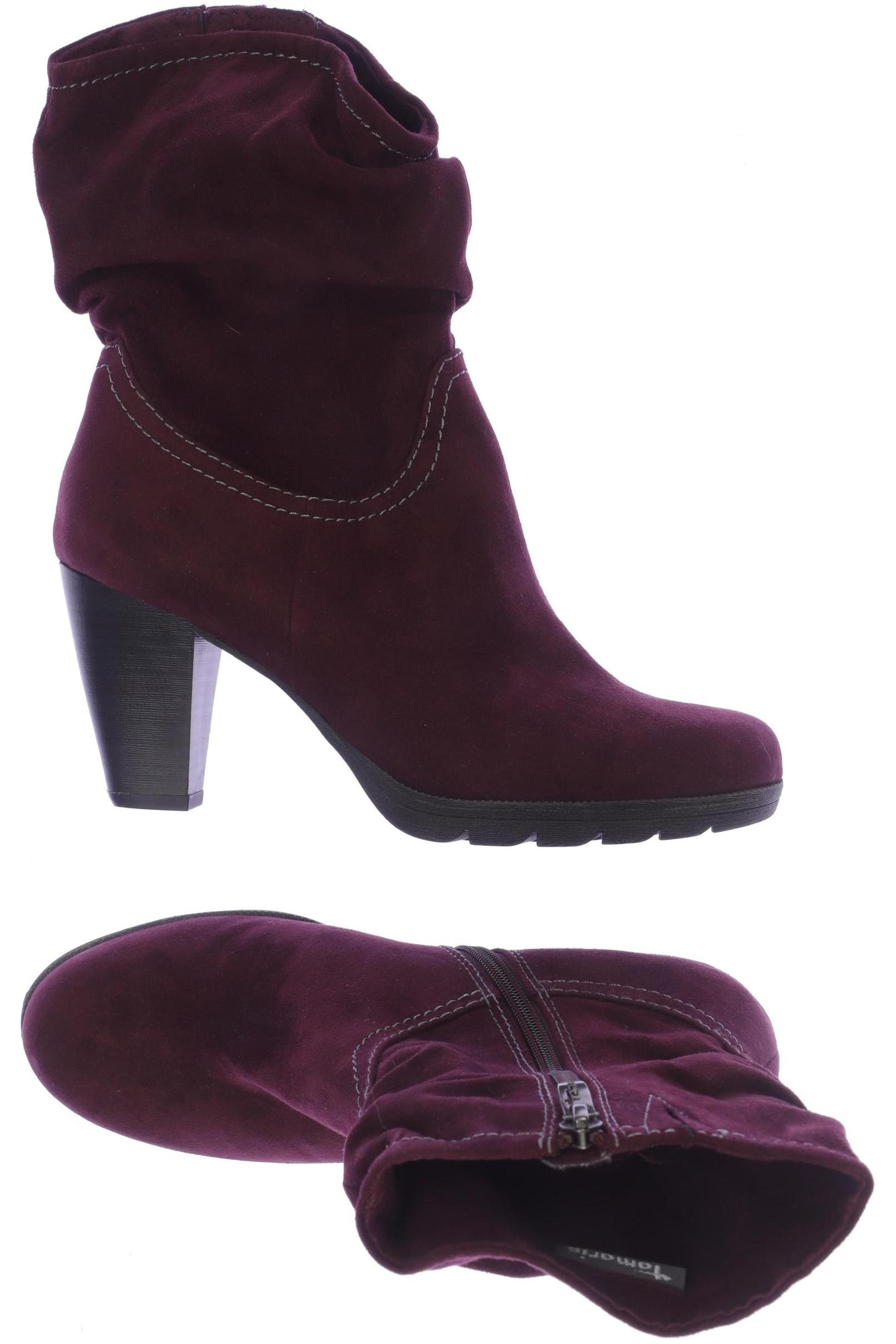 

Tamaris Damen Stiefelette, bordeaux, Gr. 38
