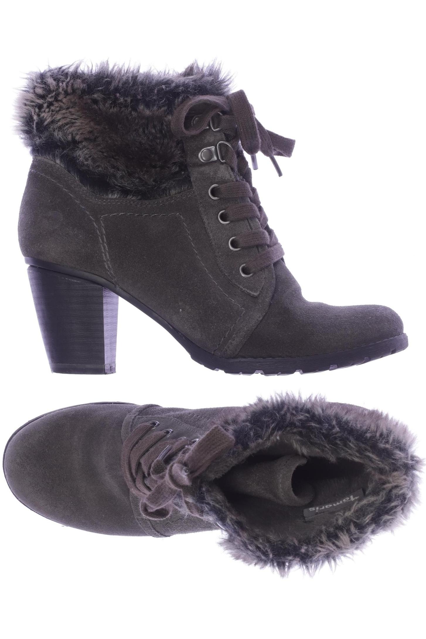 

Tamaris Damen Stiefelette, grau, Gr. 37