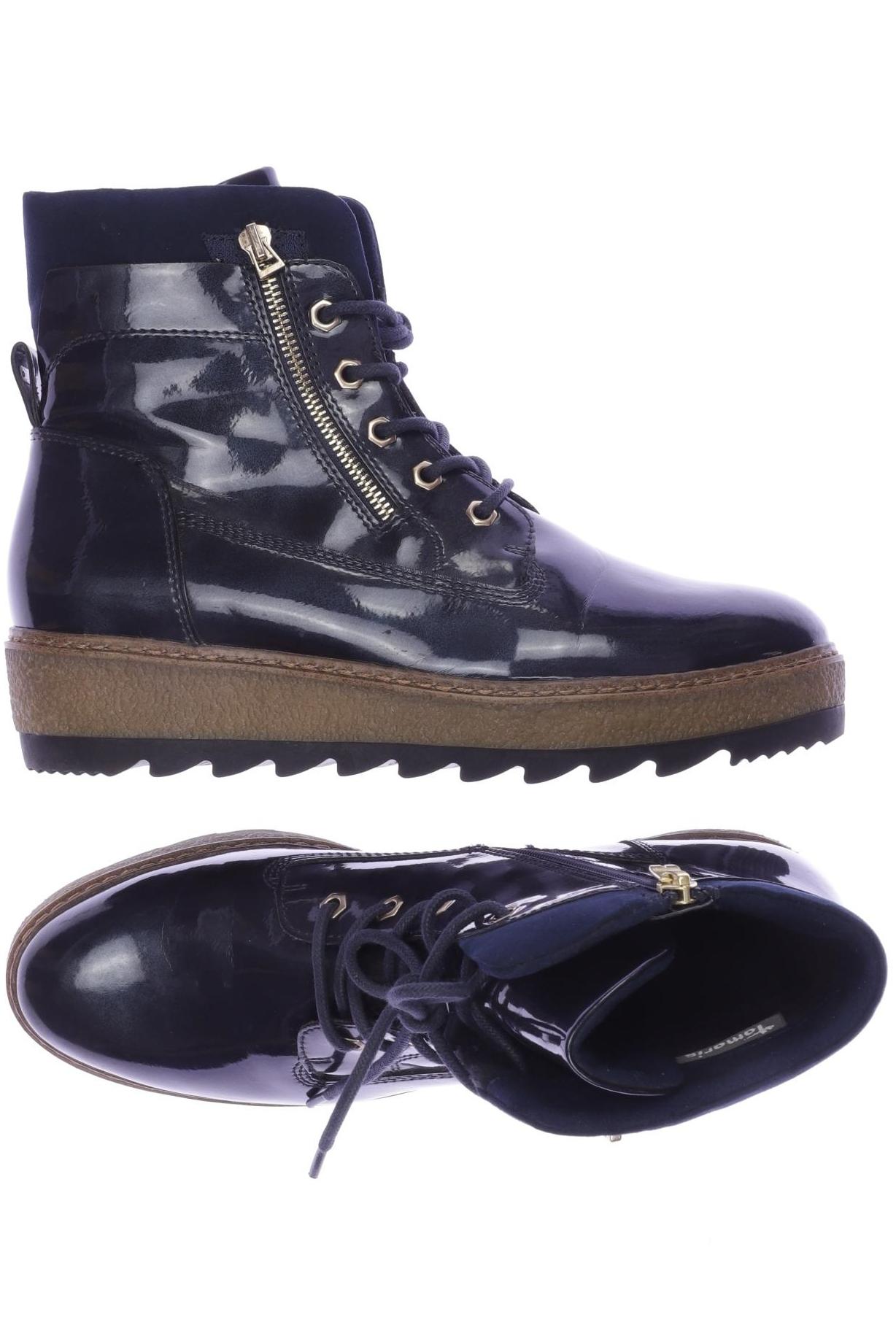 

Tamaris Damen Stiefelette, marineblau, Gr. 42