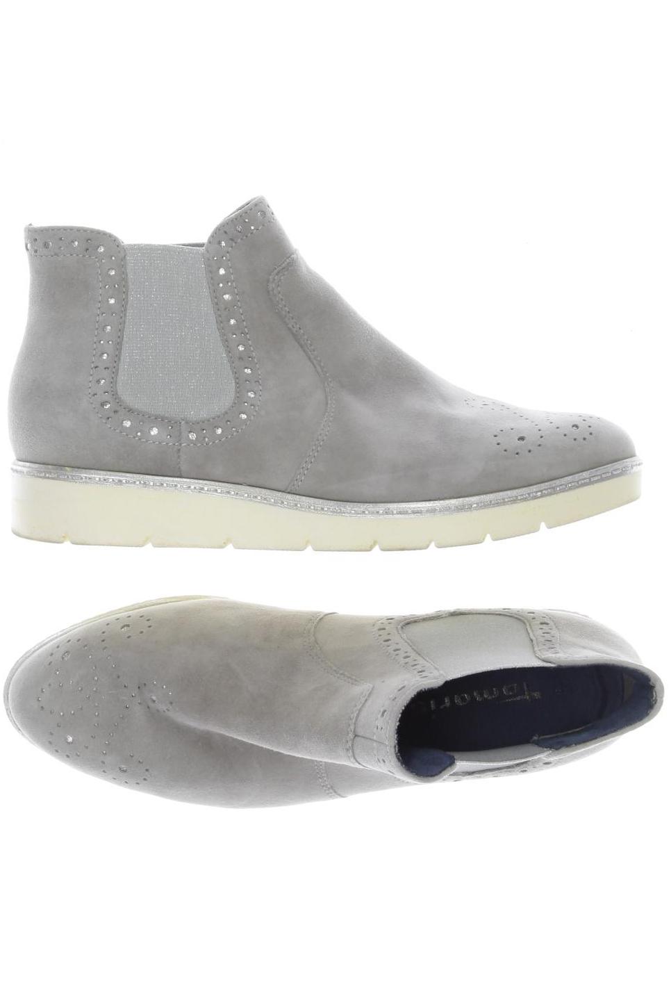 

Tamaris Damen Stiefelette, grau, Gr. 39