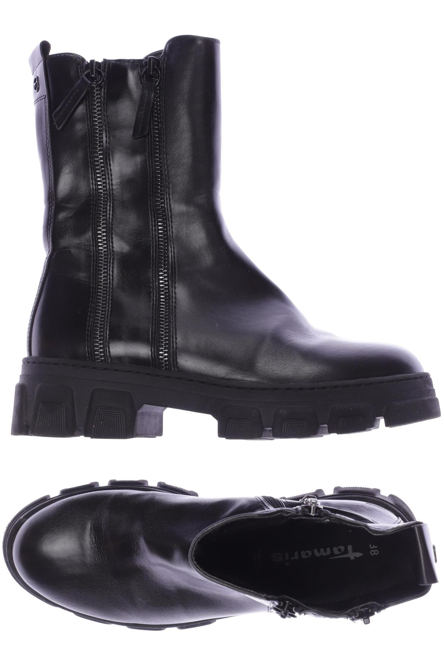 

Tamaris Damen Stiefelette, schwarz, Gr. 38