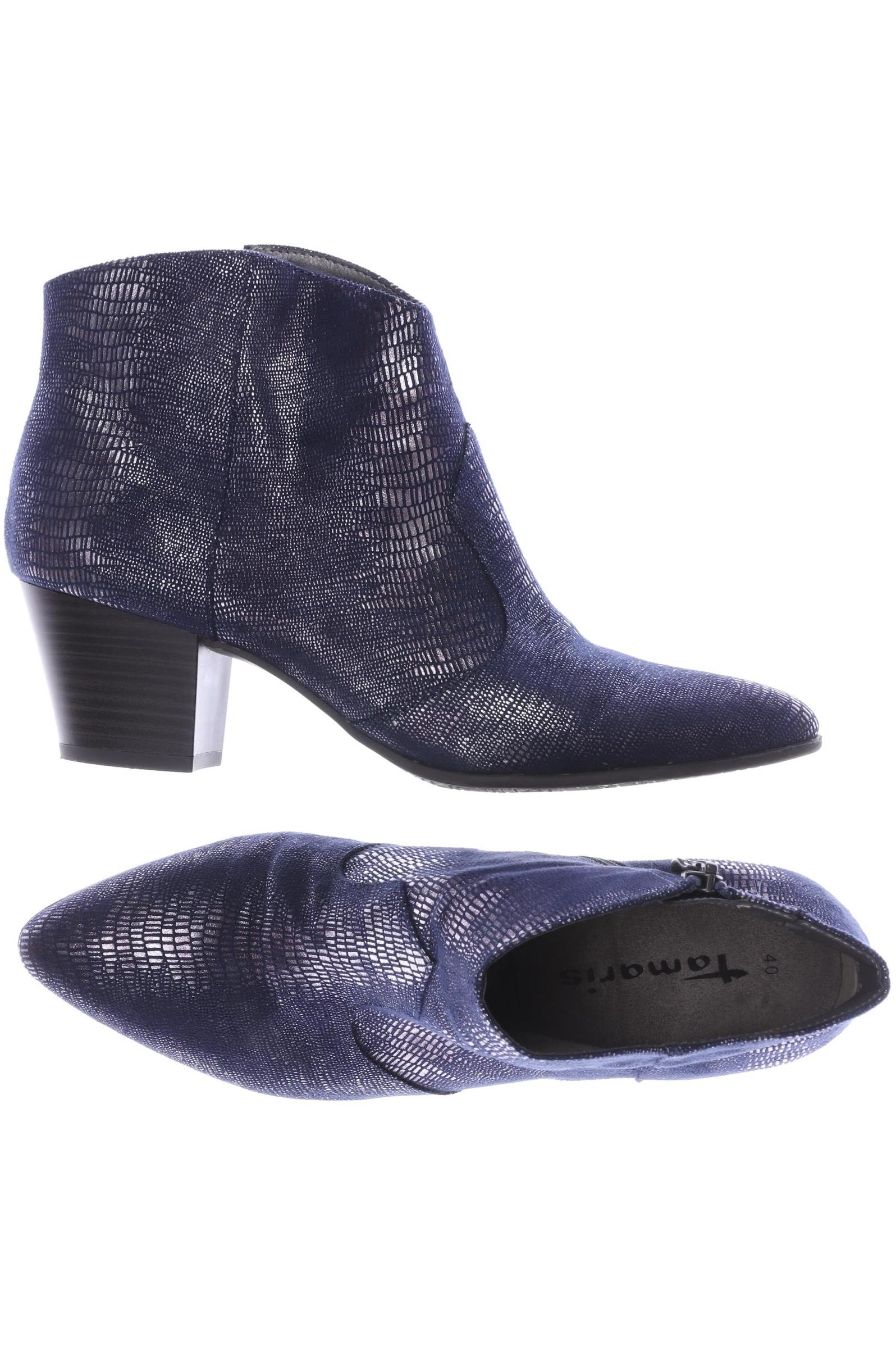 

Tamaris Damen Stiefelette, marineblau, Gr. 40