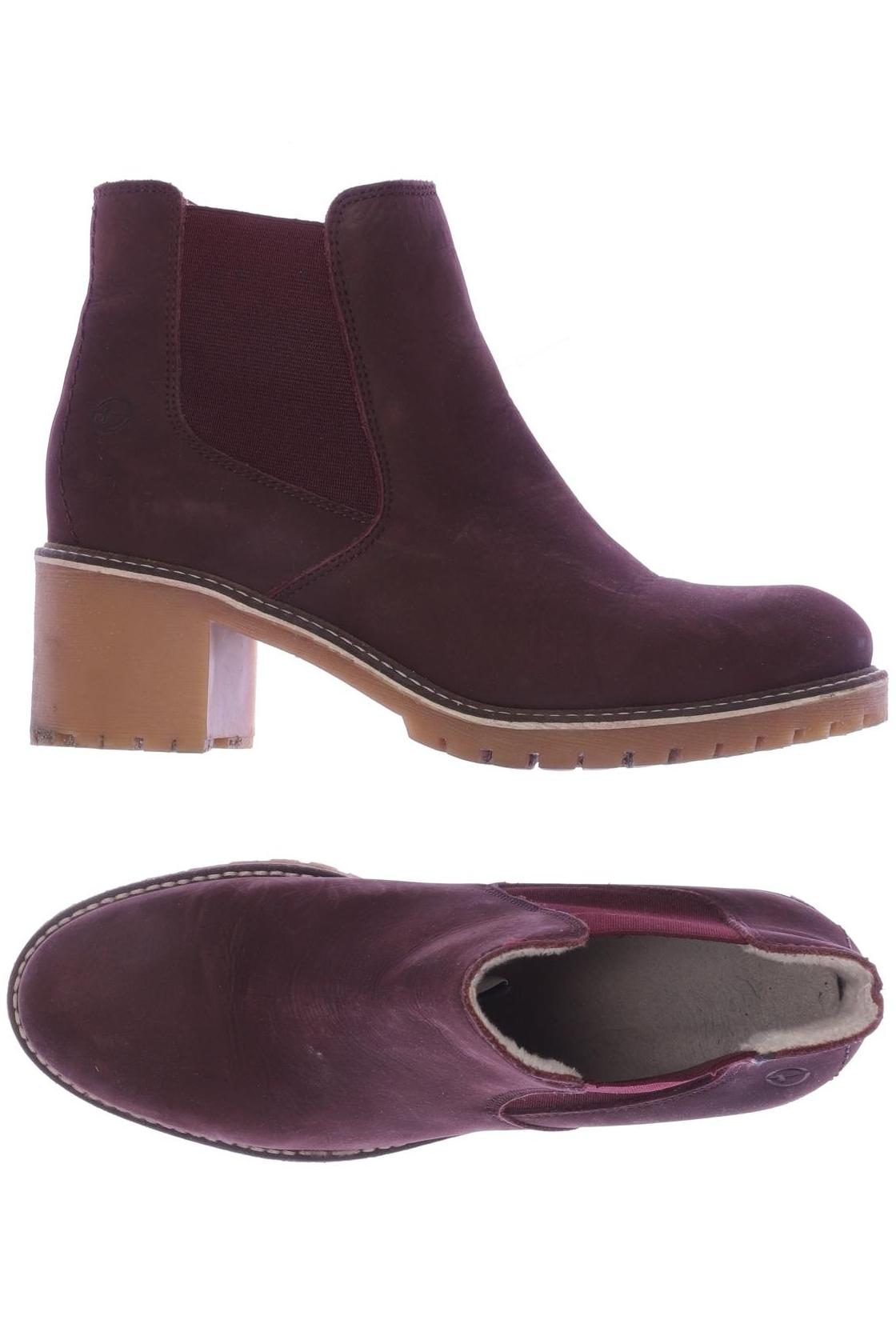 

Tamaris Damen Stiefelette, bordeaux, Gr. 40