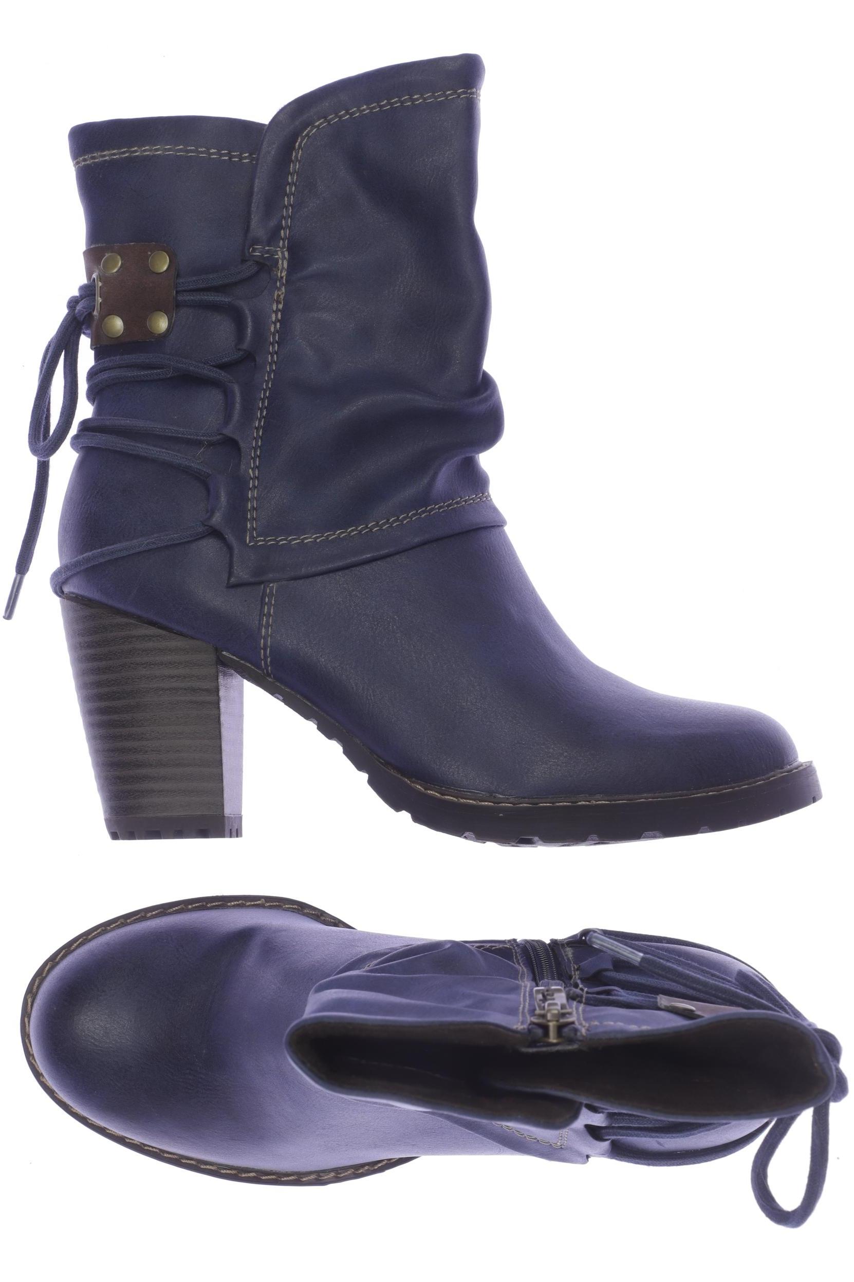 

Tamaris Damen Stiefelette, marineblau, Gr. 37