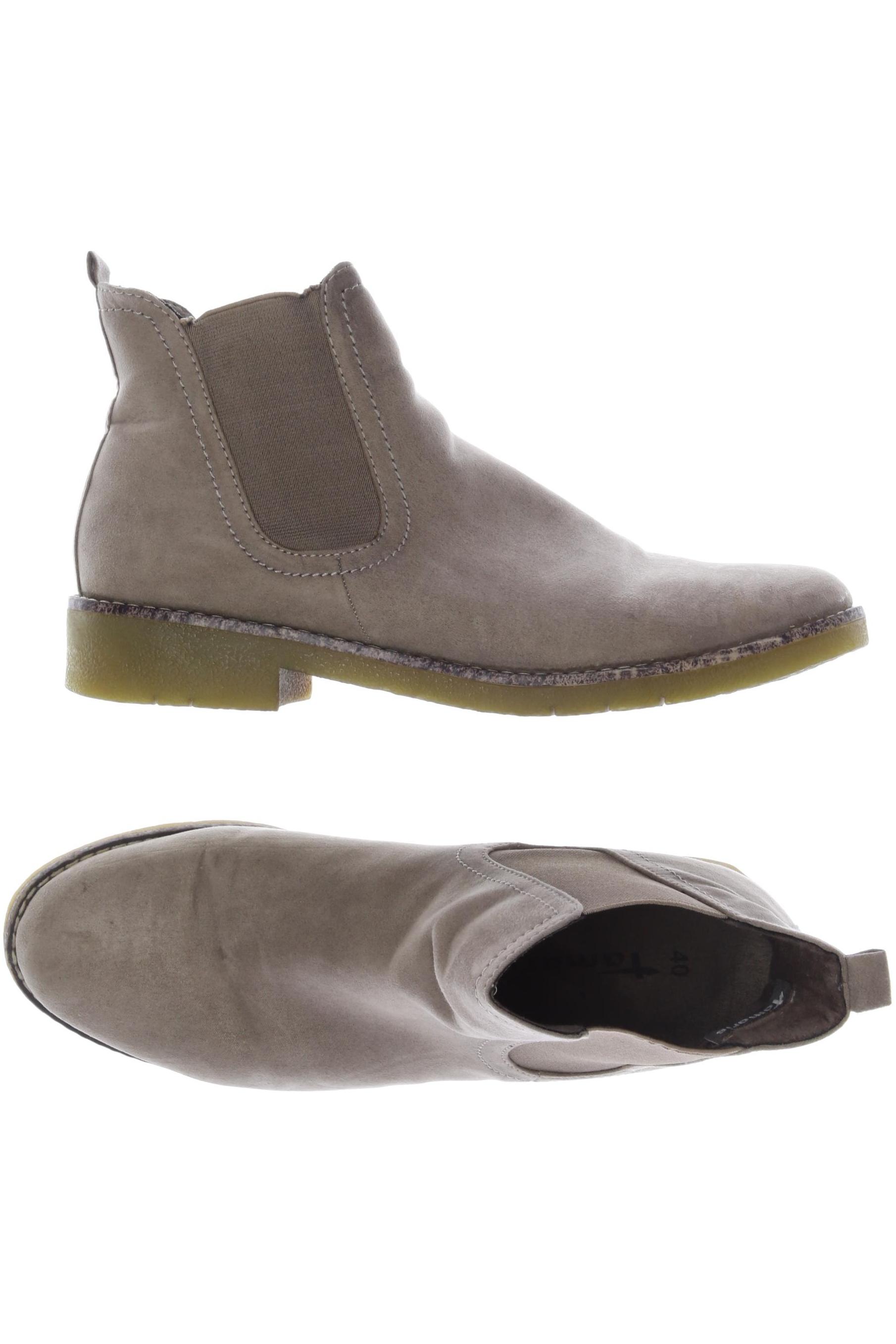 

Tamaris Damen Stiefelette, beige, Gr. 40