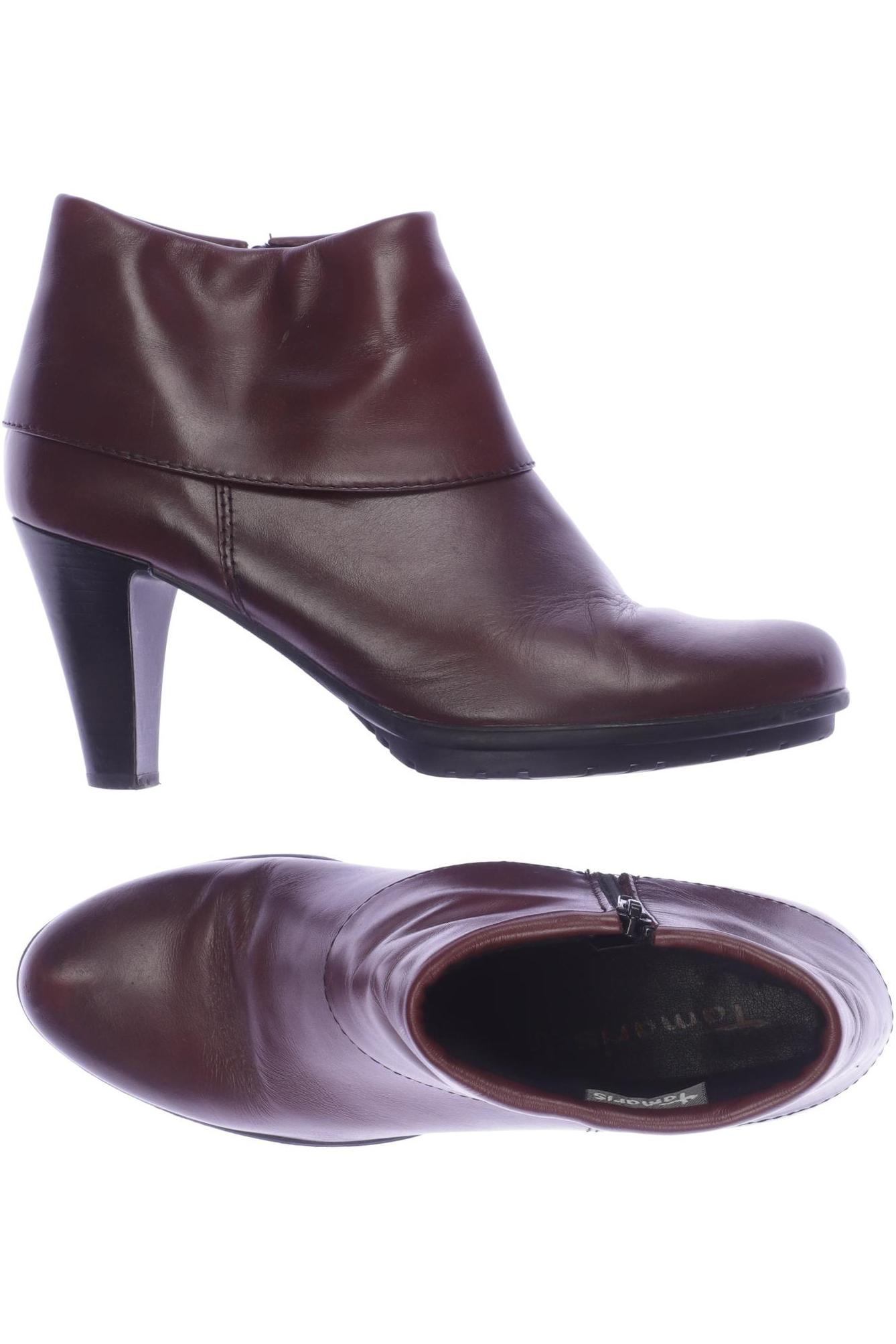 

Tamaris Damen Stiefelette, bordeaux, Gr. 40