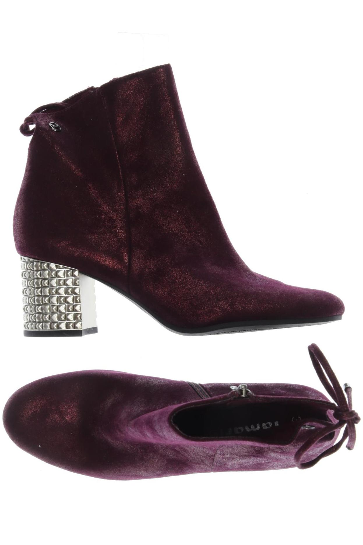 

Tamaris Damen Stiefelette, bordeaux, Gr. 38