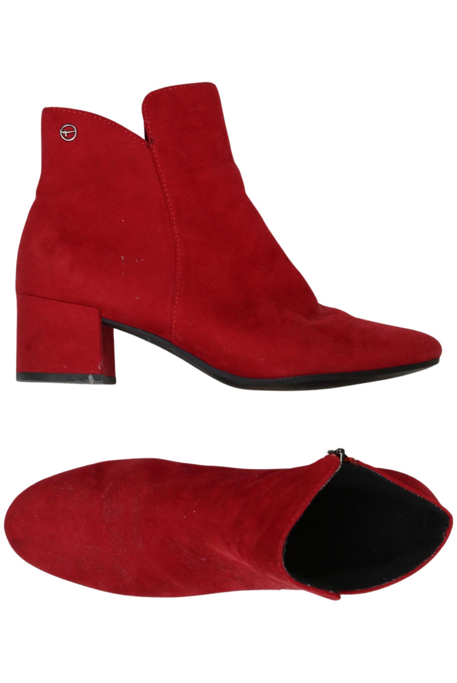 

Tamaris Damen Stiefelette, rot, Gr. 39