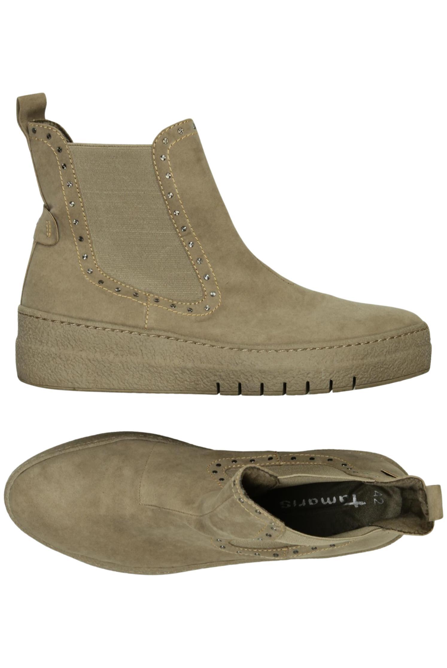 

Tamaris Damen Stiefelette, beige, Gr. 42