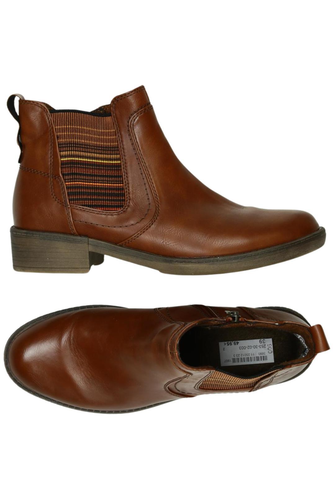 

Tamaris Damen Stiefelette, braun, Gr. 39