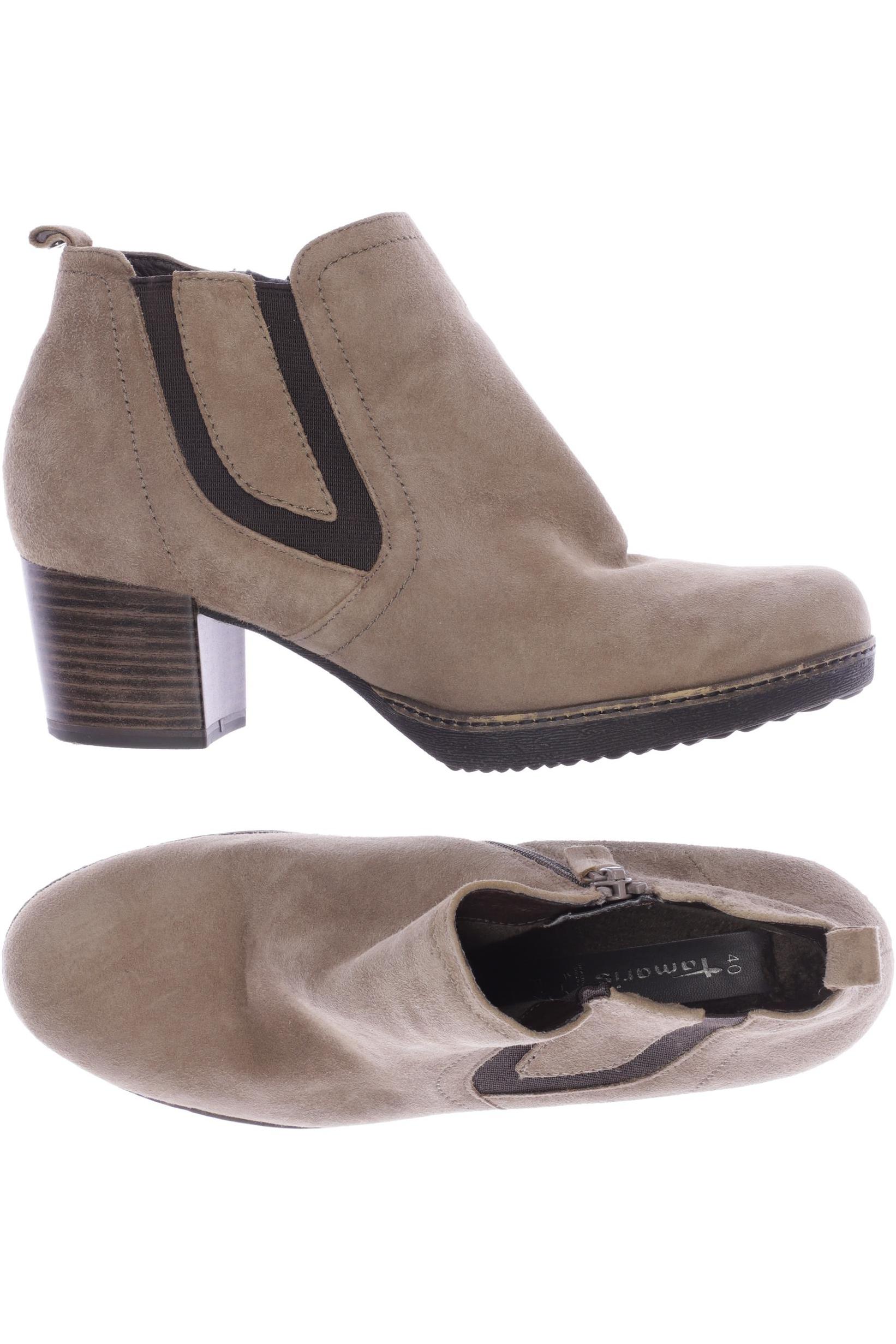 

Tamaris Damen Stiefelette, beige, Gr. 40