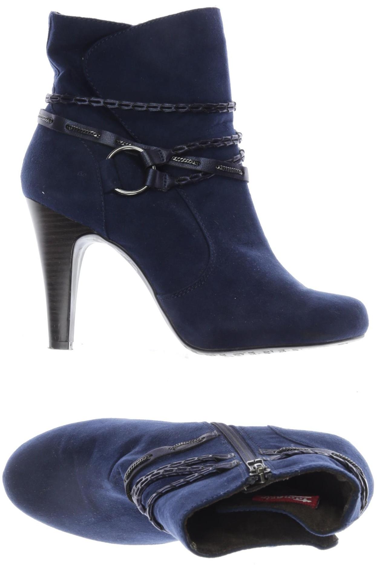 

Tamaris Damen Stiefelette, marineblau, Gr. 38