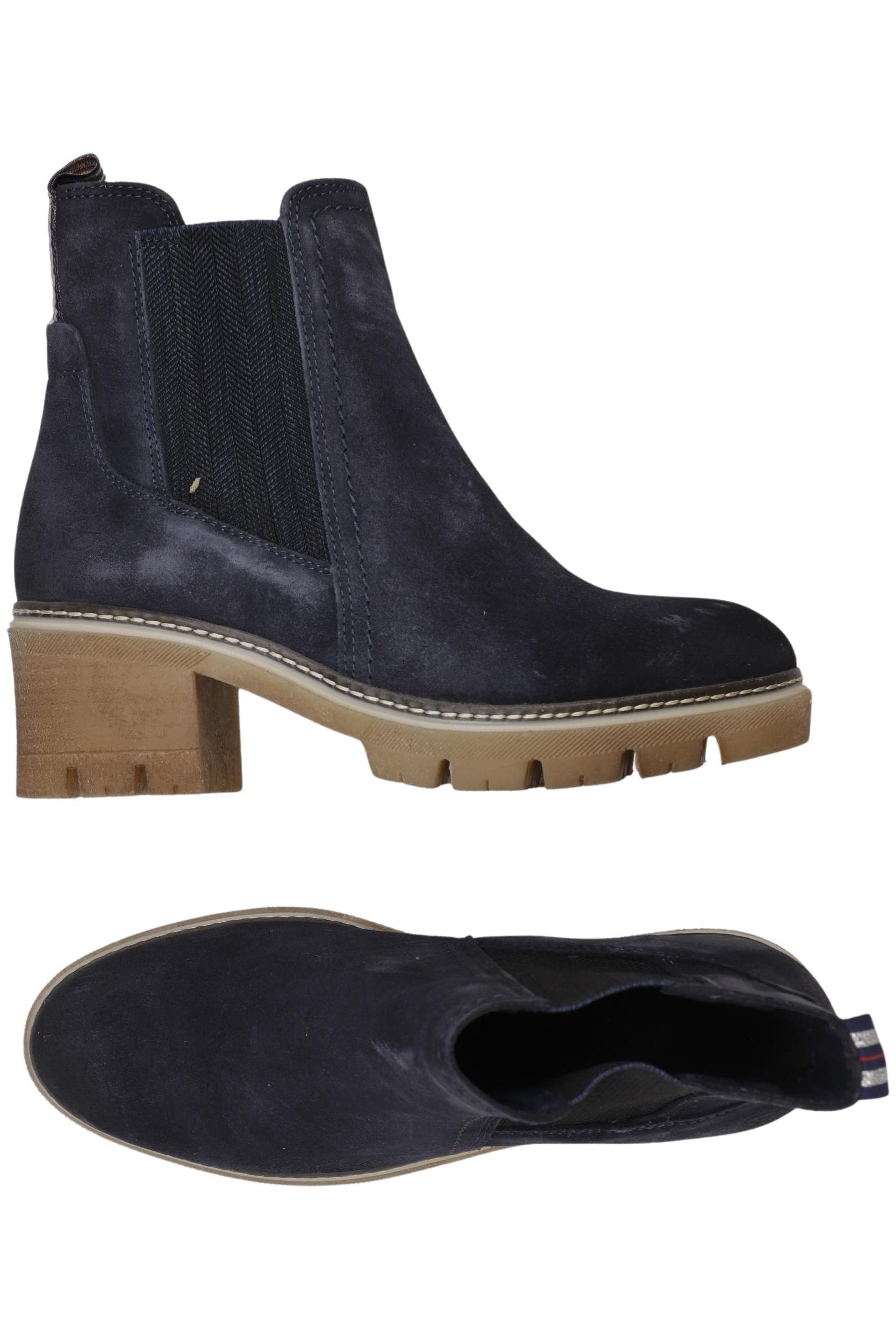 

Tamaris Damen Stiefelette, marineblau, Gr. 40