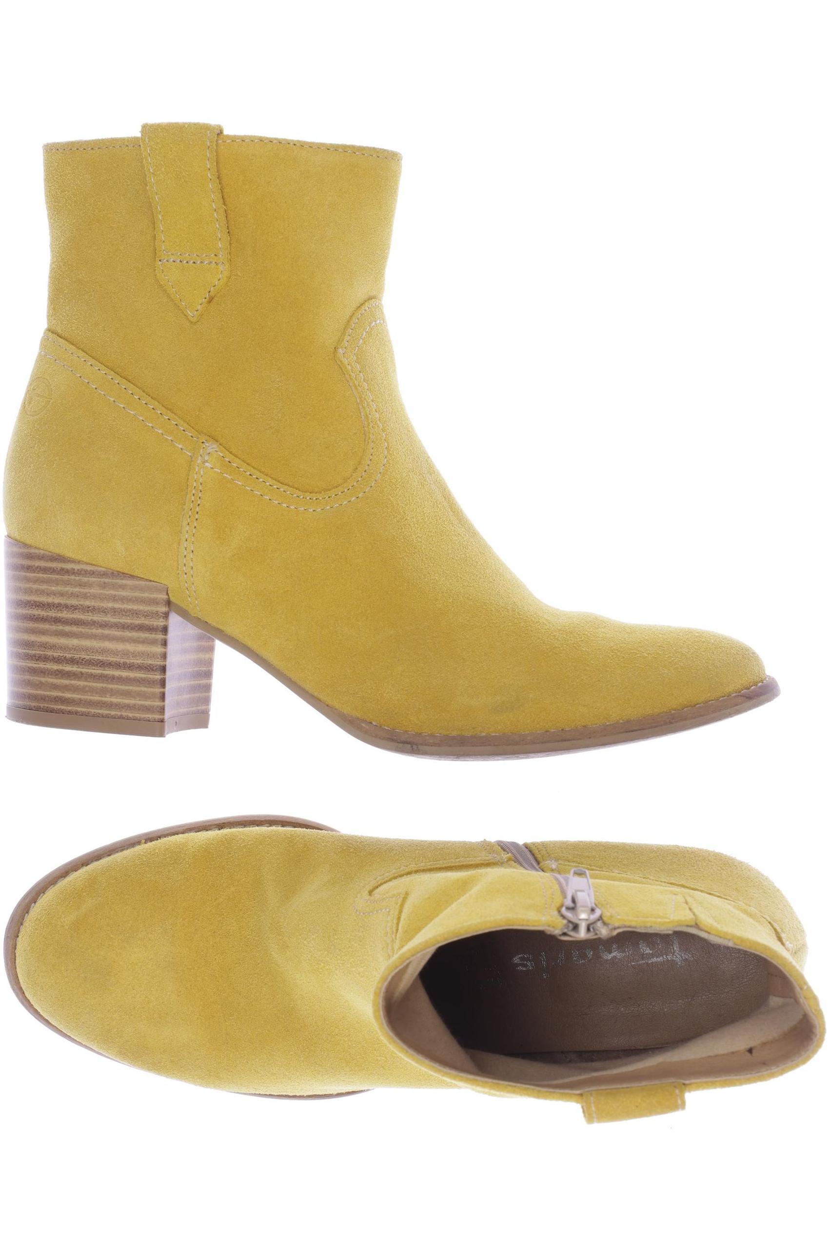 

Tamaris Damen Stiefelette, gelb, Gr. 38