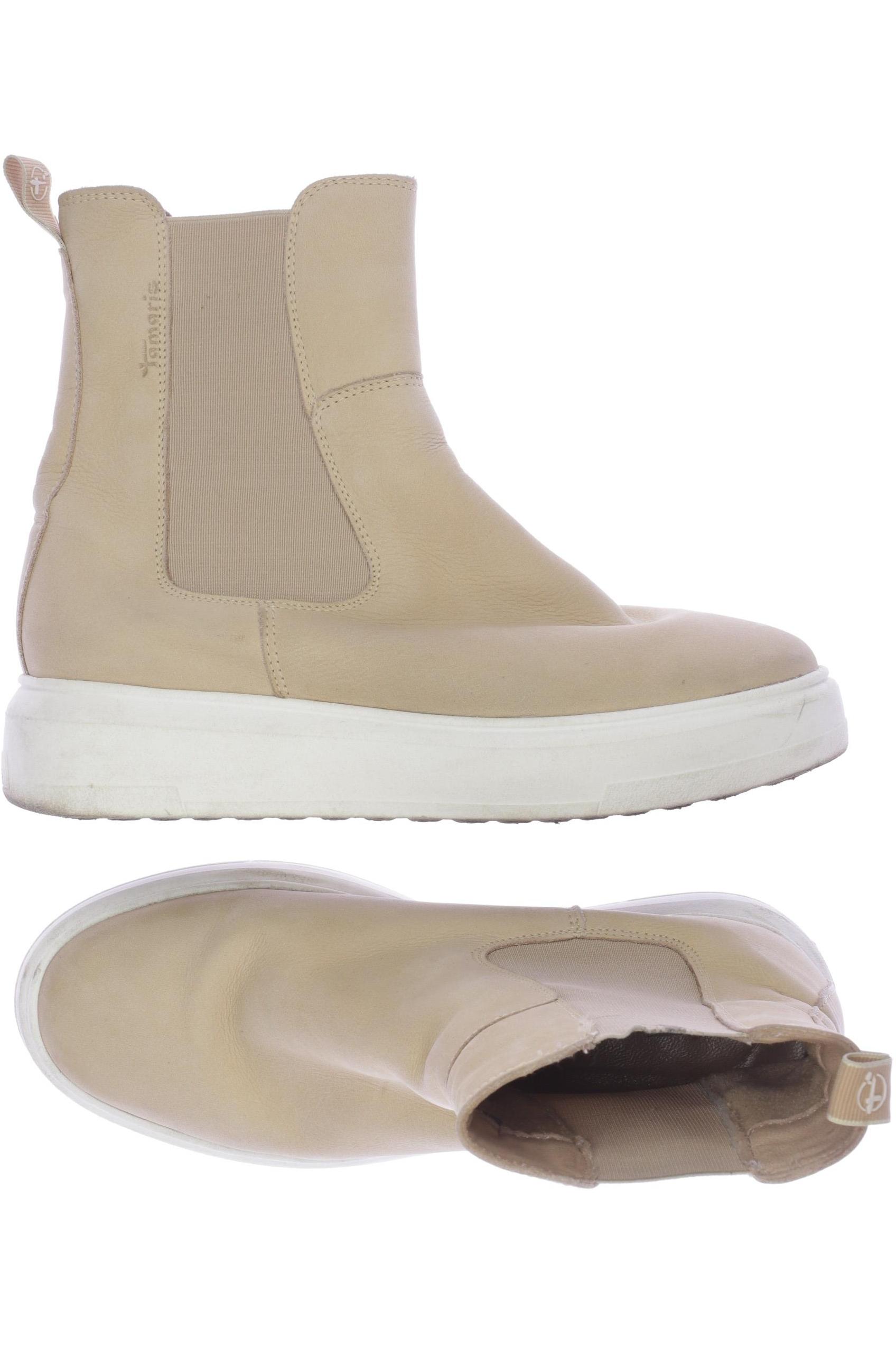 

Tamaris Damen Stiefelette, beige, Gr. 38