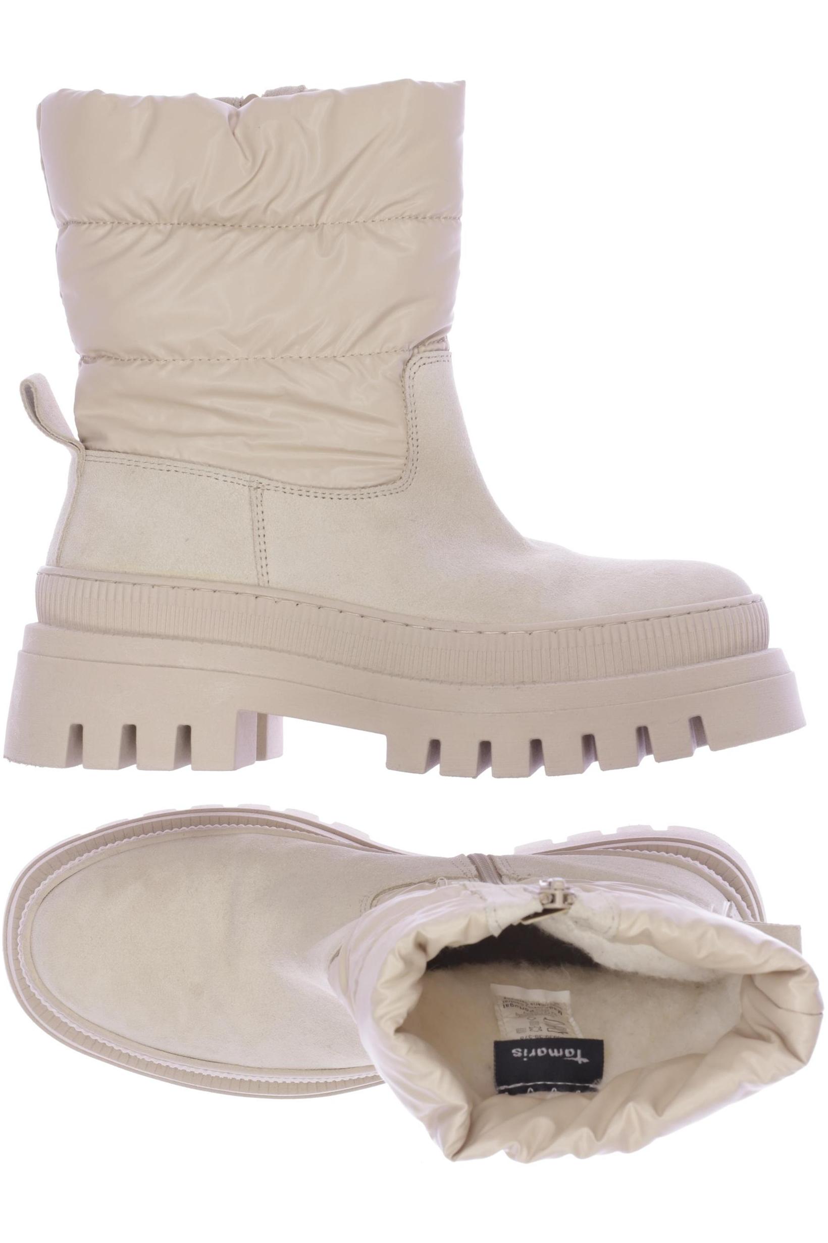 

Tamaris Damen Stiefelette, beige, Gr. 42