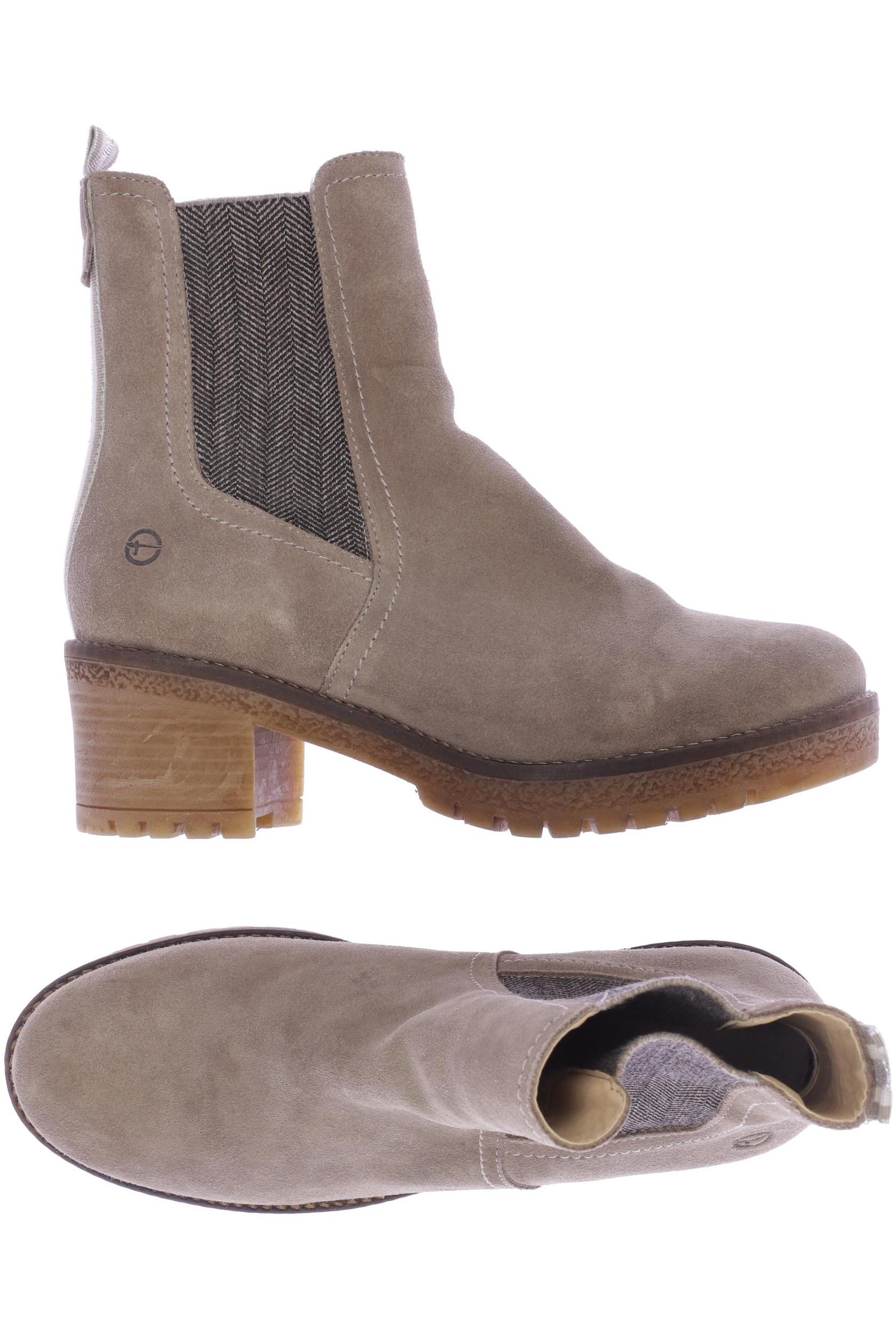 

Tamaris Damen Stiefelette, beige, Gr. 39