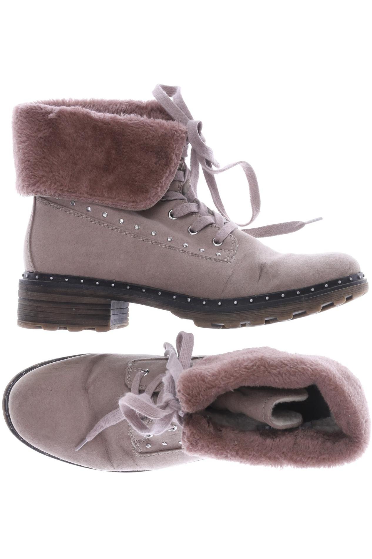 

Tamaris Damen Stiefelette, beige, Gr. 39