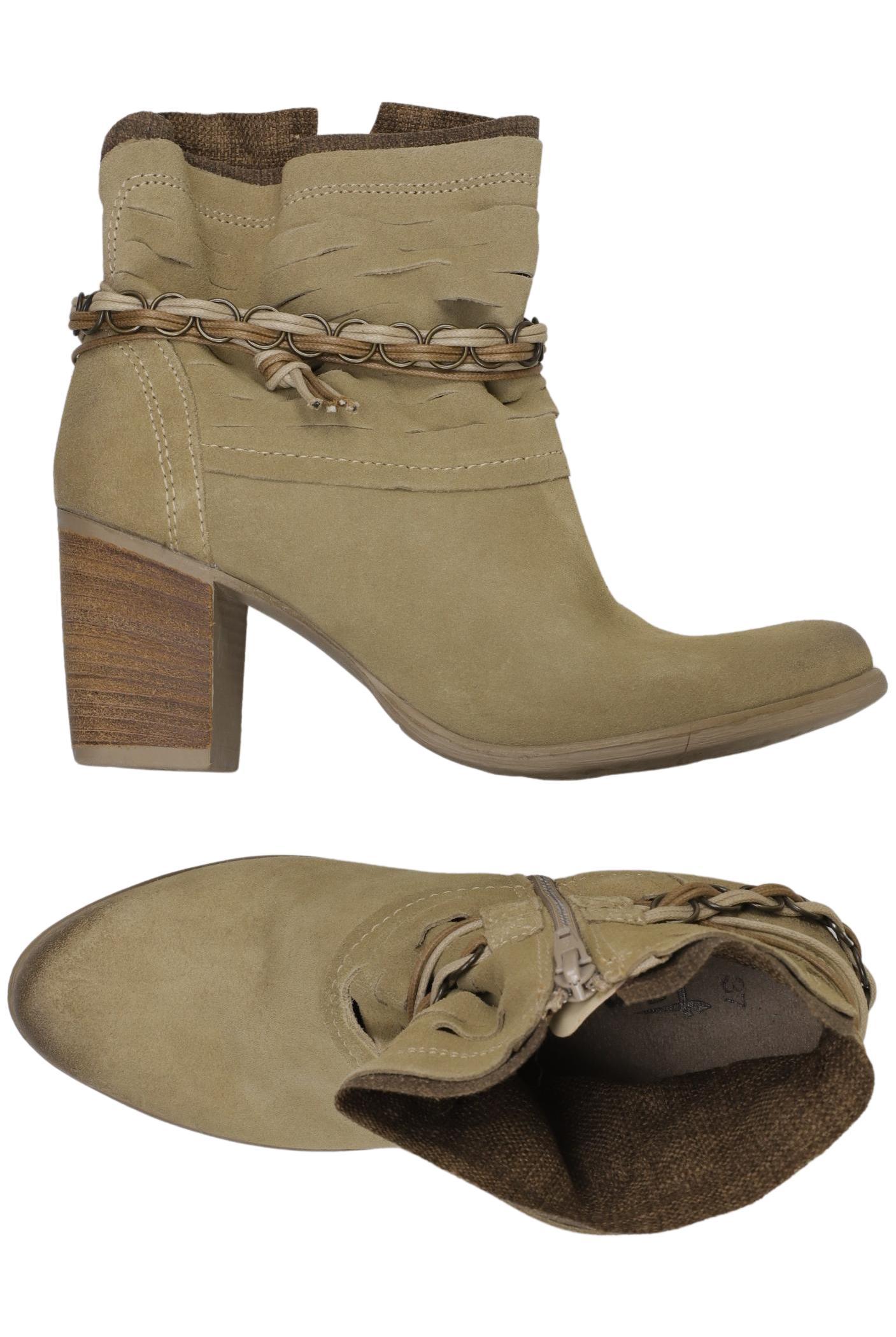 

Tamaris Damen Stiefelette, beige, Gr. 37