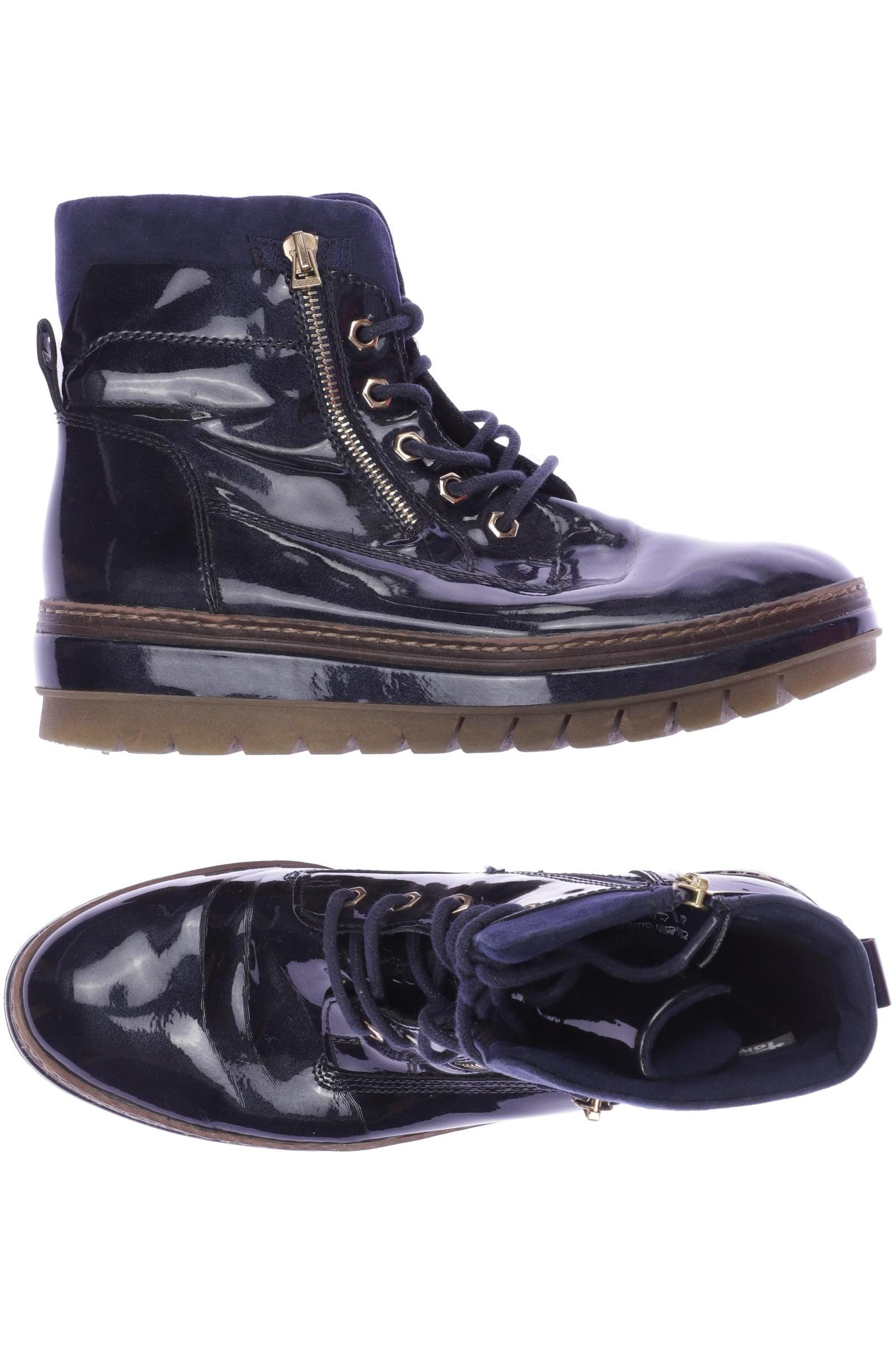 

Tamaris Damen Stiefelette, marineblau, Gr. 40