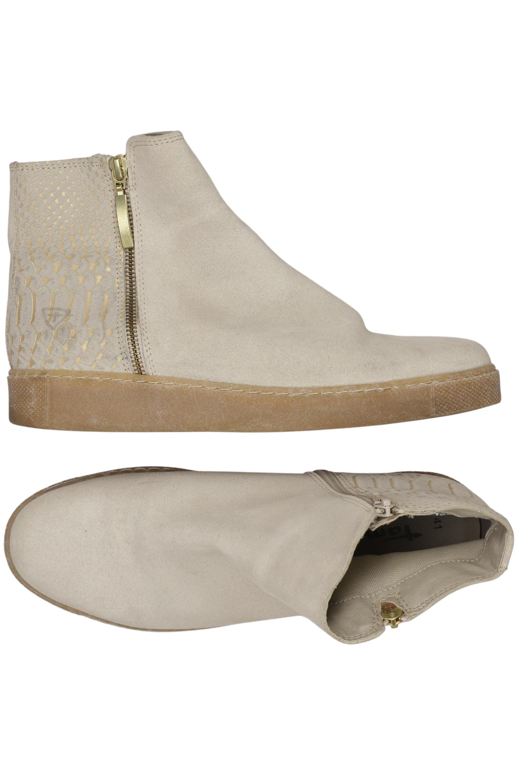 

Tamaris Damen Stiefelette, beige, Gr. 41