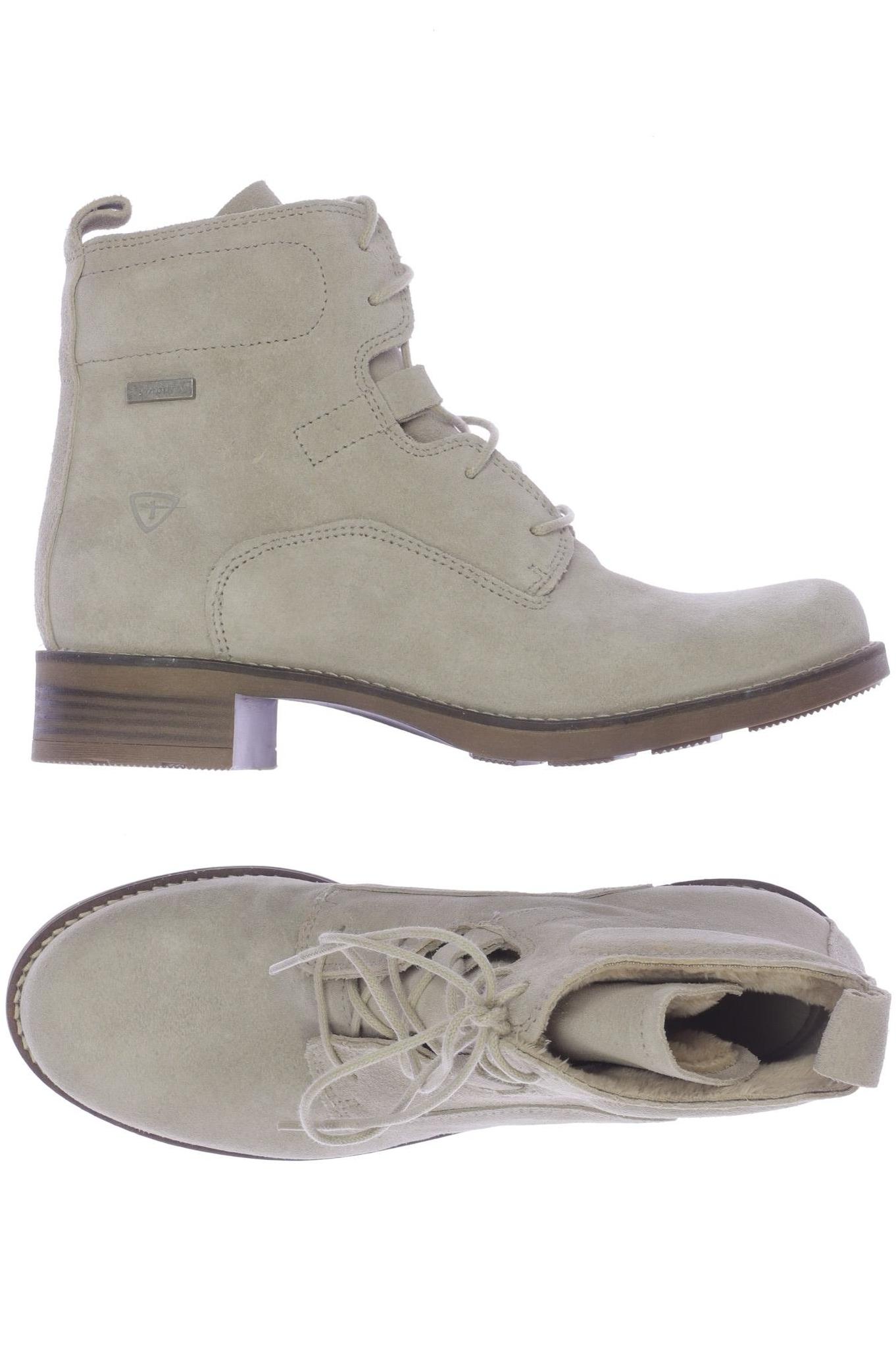 

Tamaris Damen Stiefelette, beige, Gr. 38