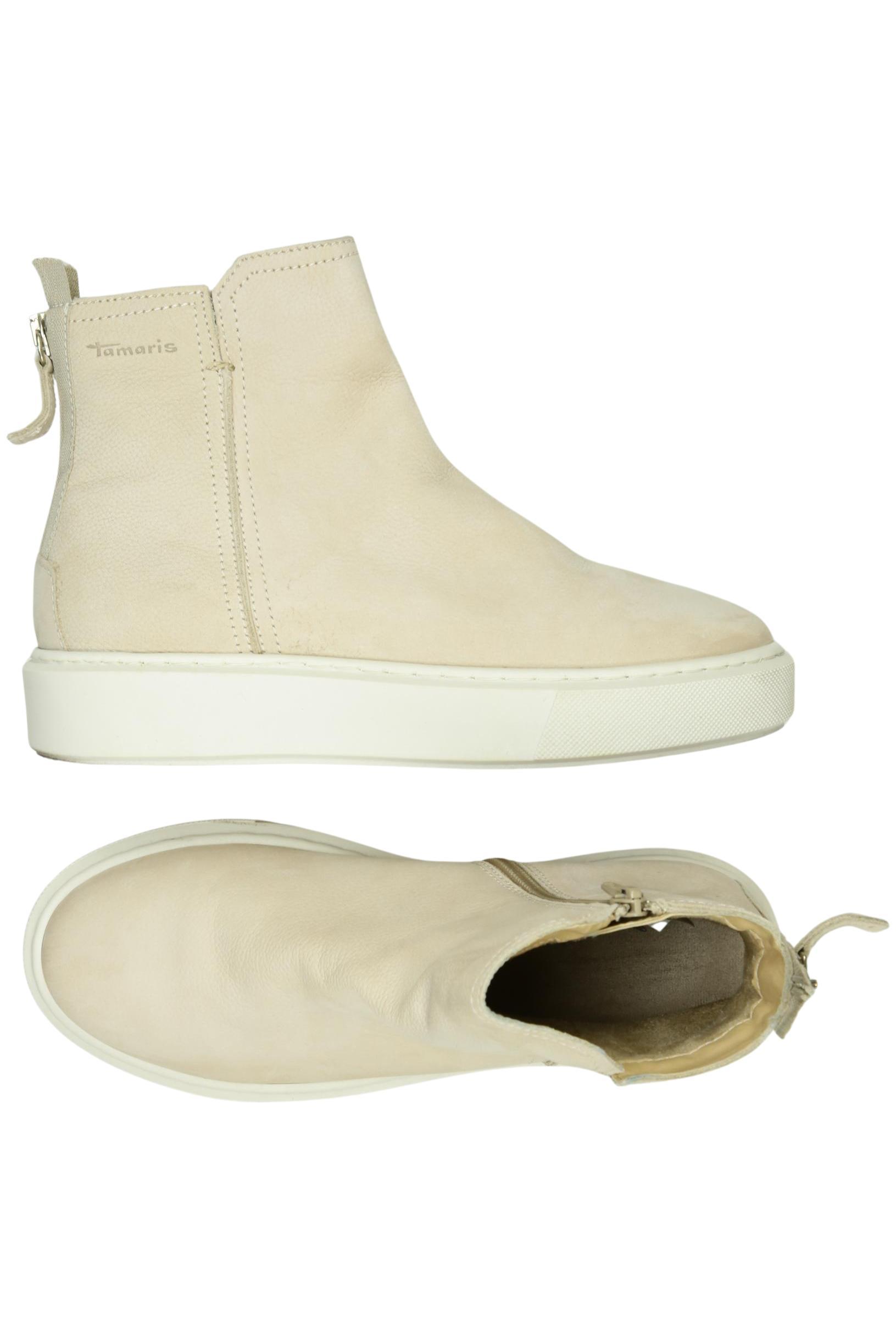 

Tamaris Damen Stiefelette, beige, Gr. 38