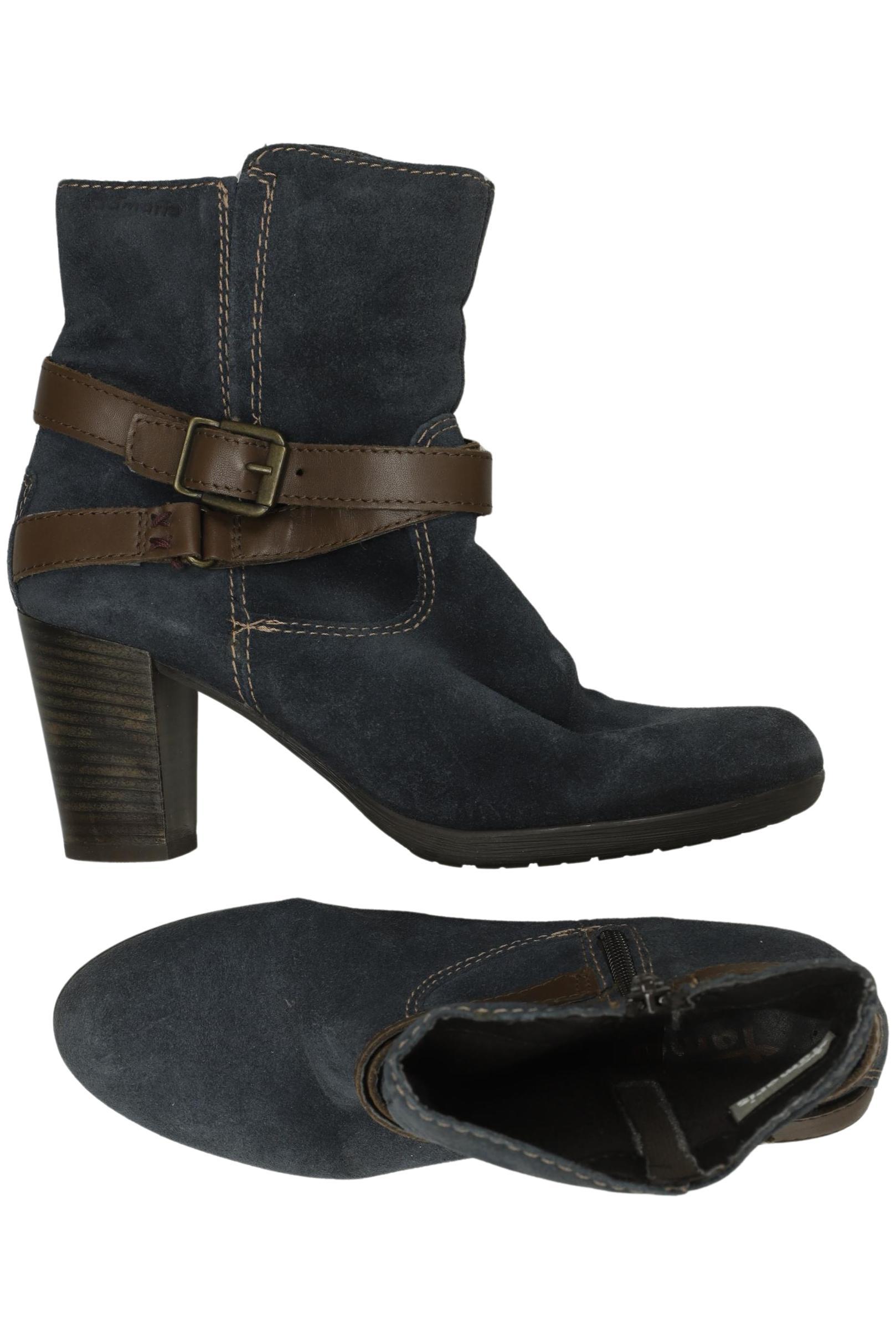

Tamaris Damen Stiefelette, marineblau, Gr. 38