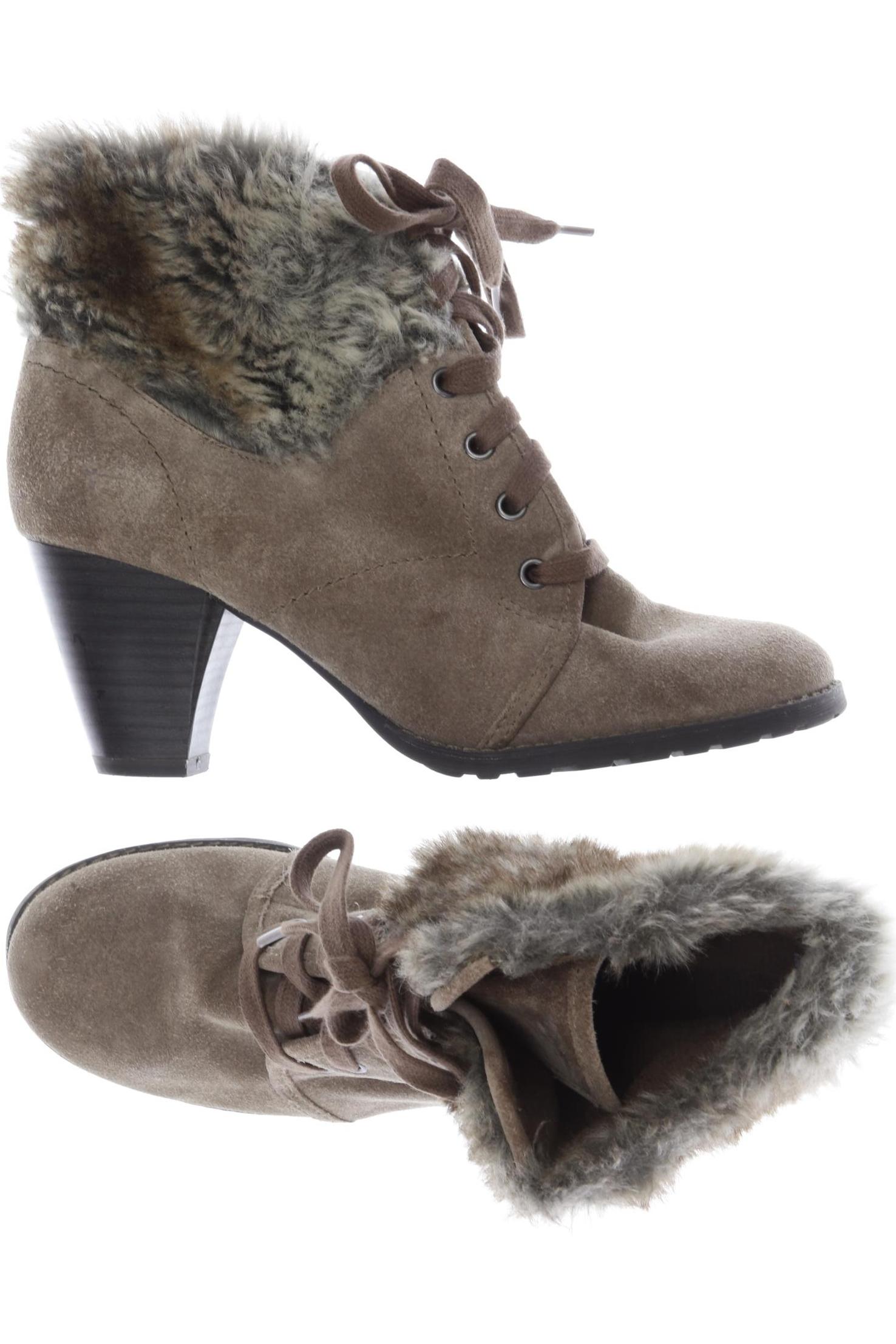 Thumbnail - Tamaris Damen Stiefelette, beige, Gr. 40