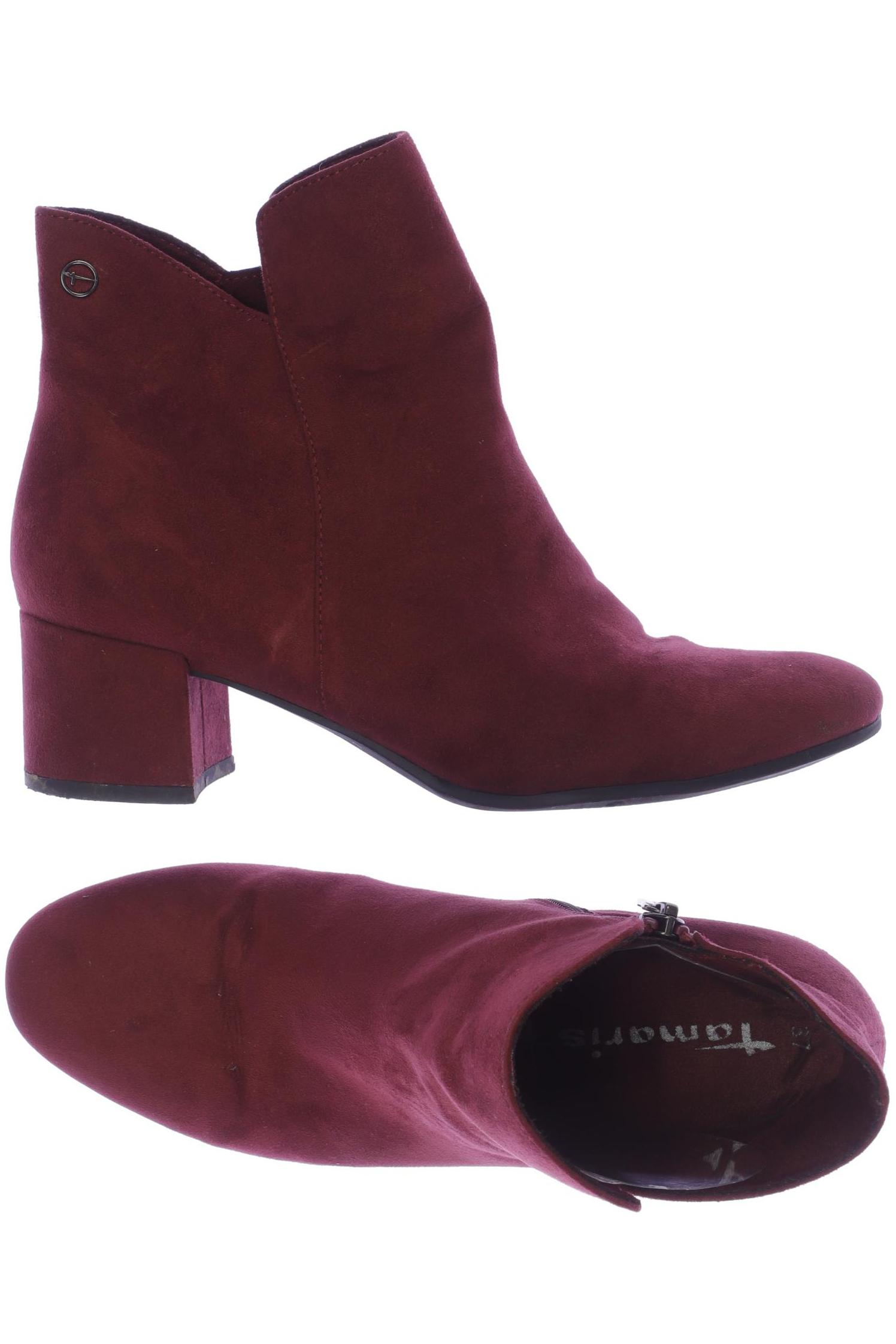 

Tamaris Damen Stiefelette, bordeaux, Gr. 37