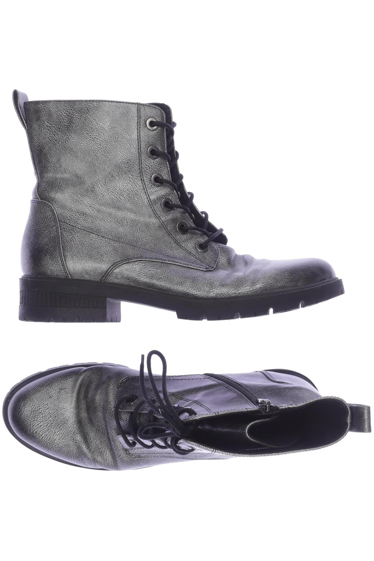 

Tamaris Damen Stiefelette, silber, Gr. 41