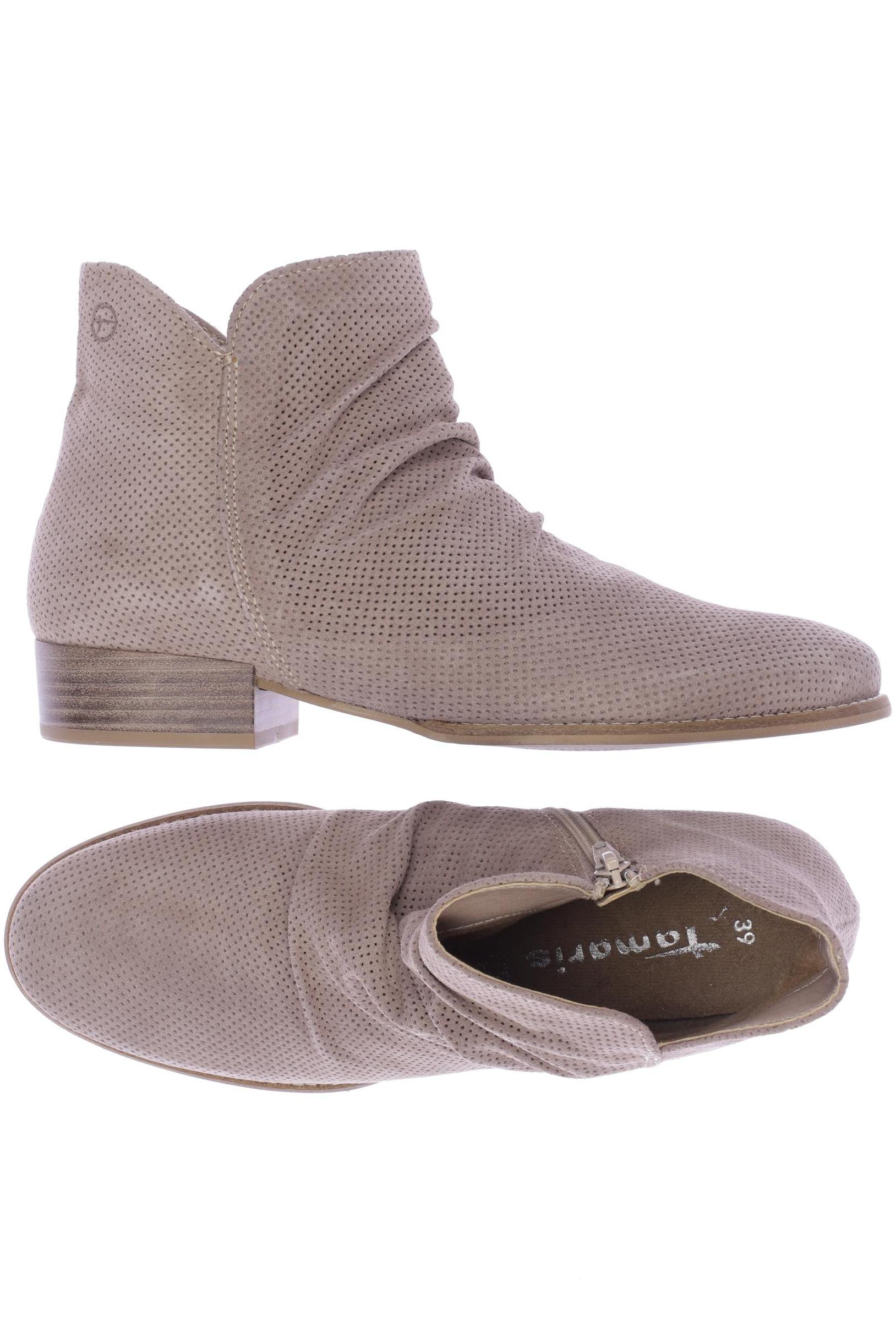 

Tamaris Damen Stiefelette, beige, Gr. 39