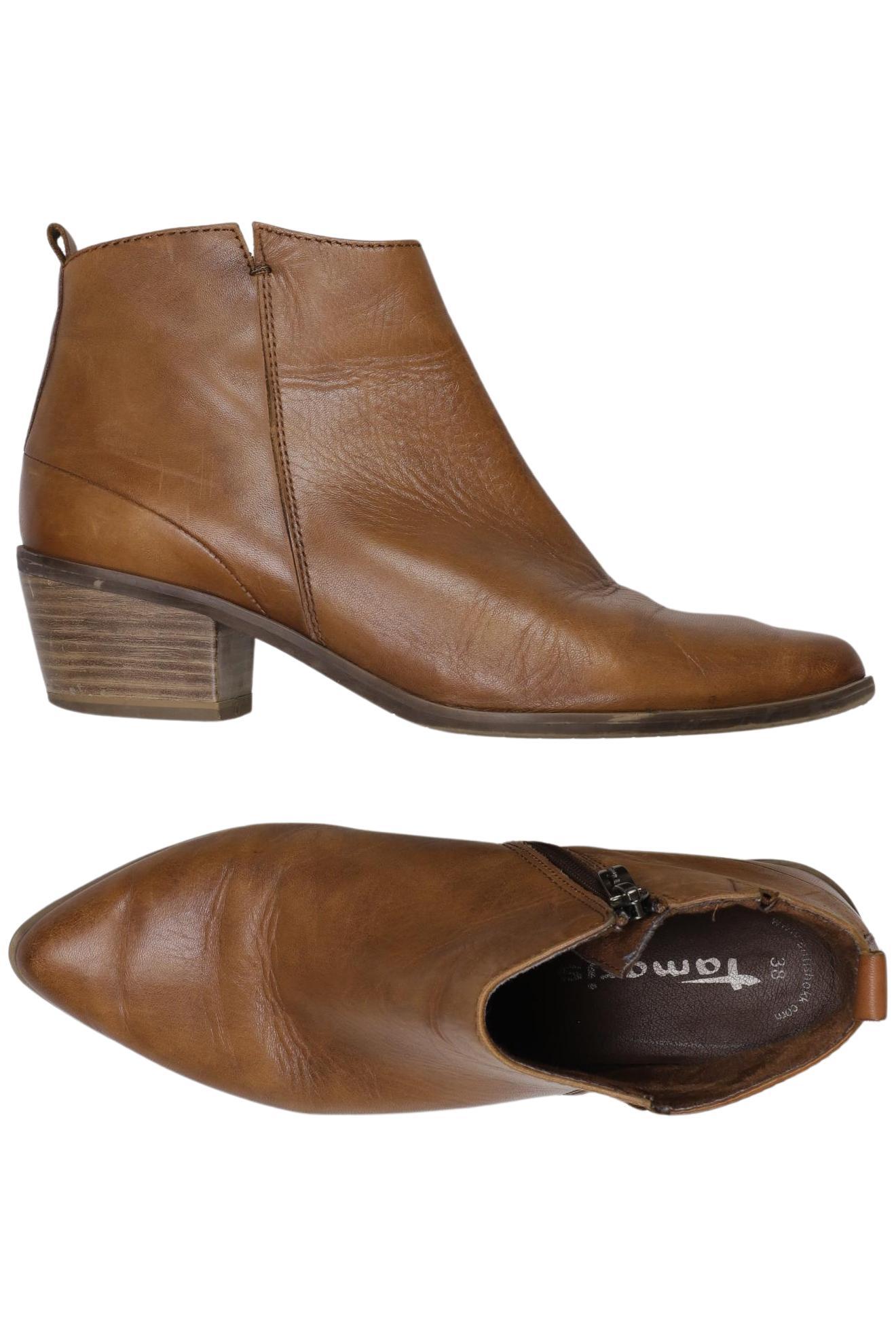 

Tamaris Damen Stiefelette, braun, Gr. 38