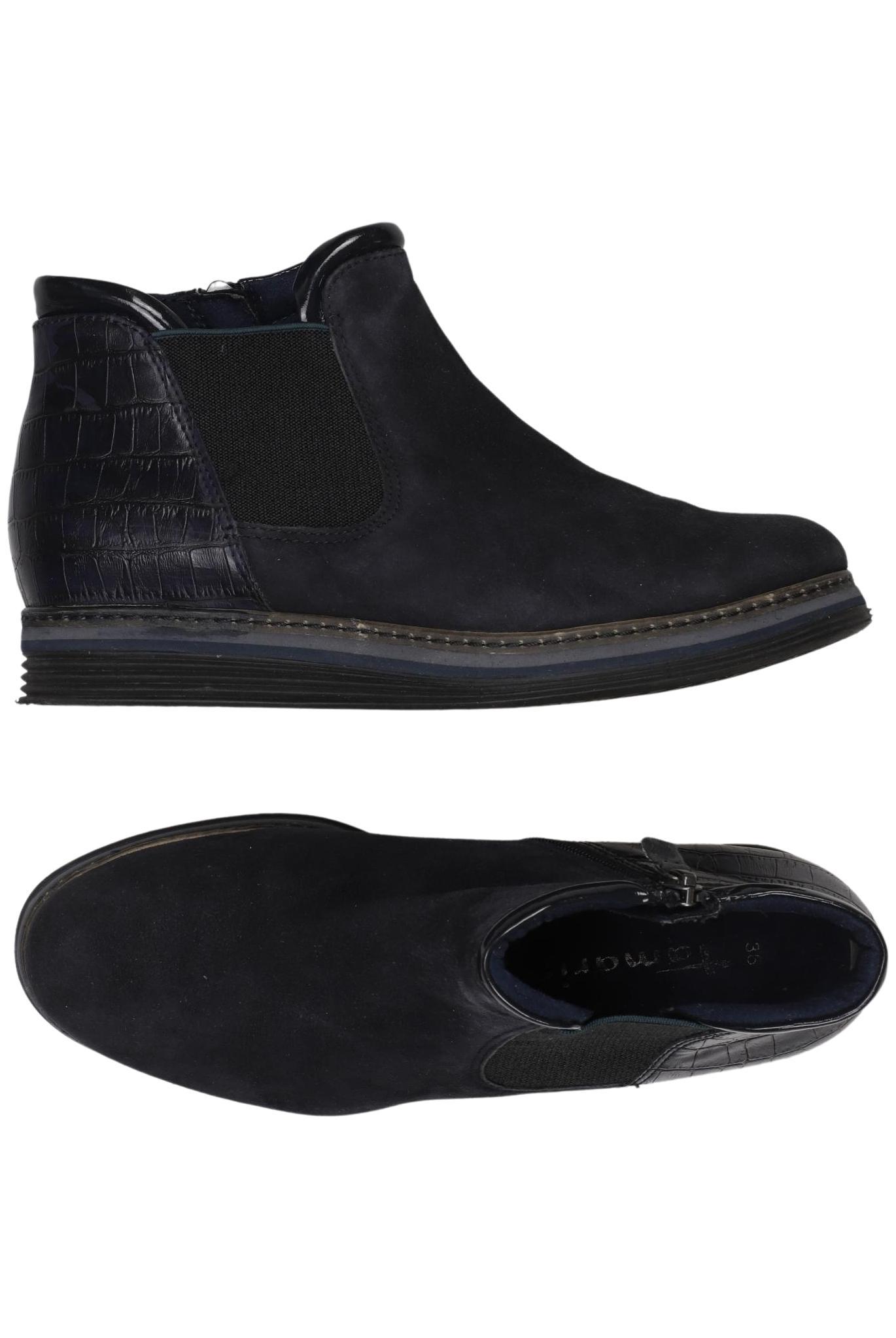 

Tamaris Damen Stiefelette, marineblau, Gr. 36