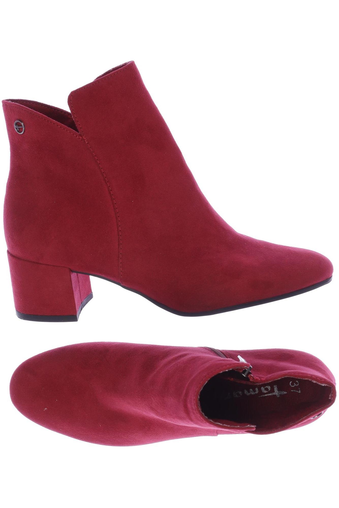 

Tamaris Damen Stiefelette, rot, Gr. 37