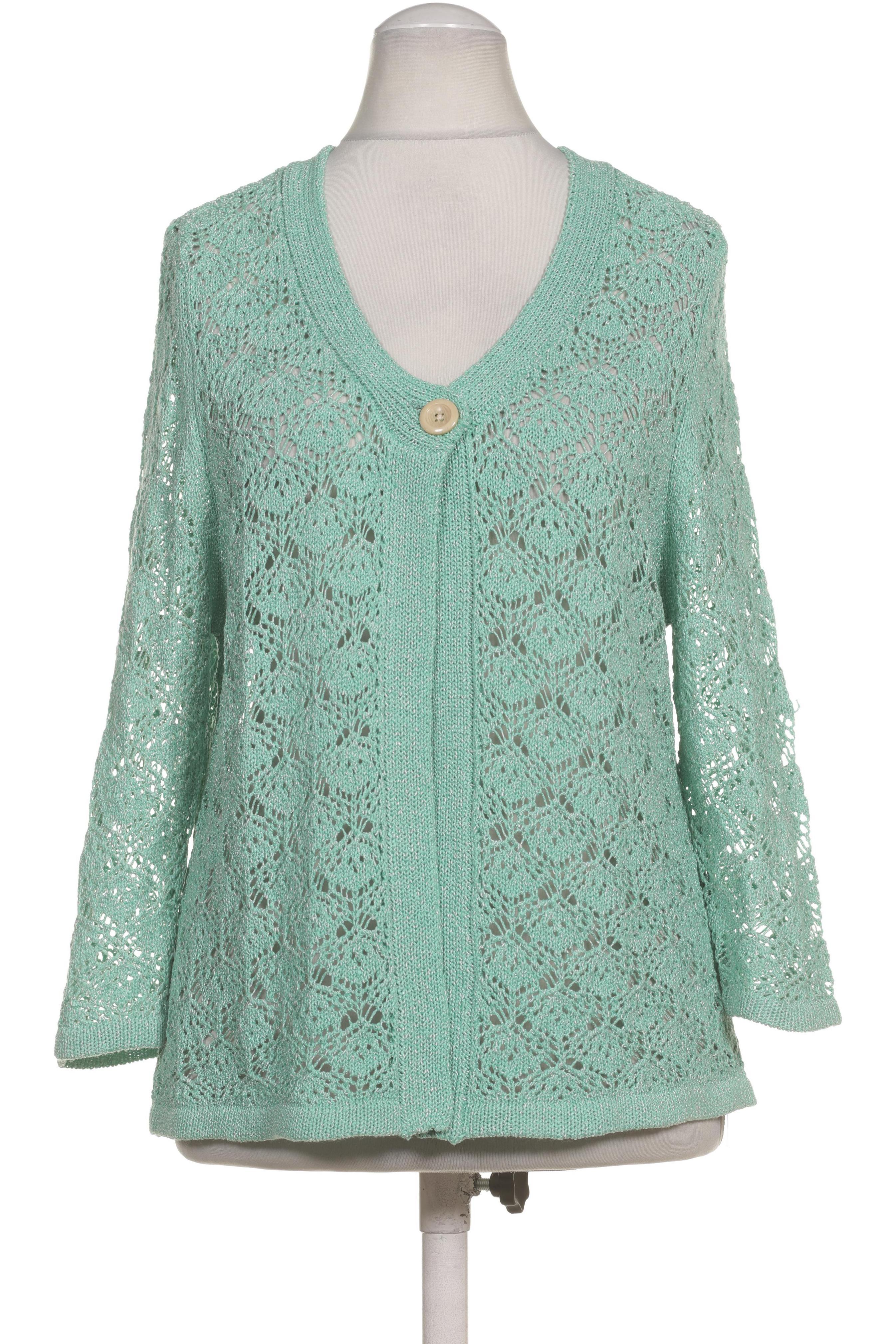 

Tamaris Damen Strickjacke, grün, Gr. 46