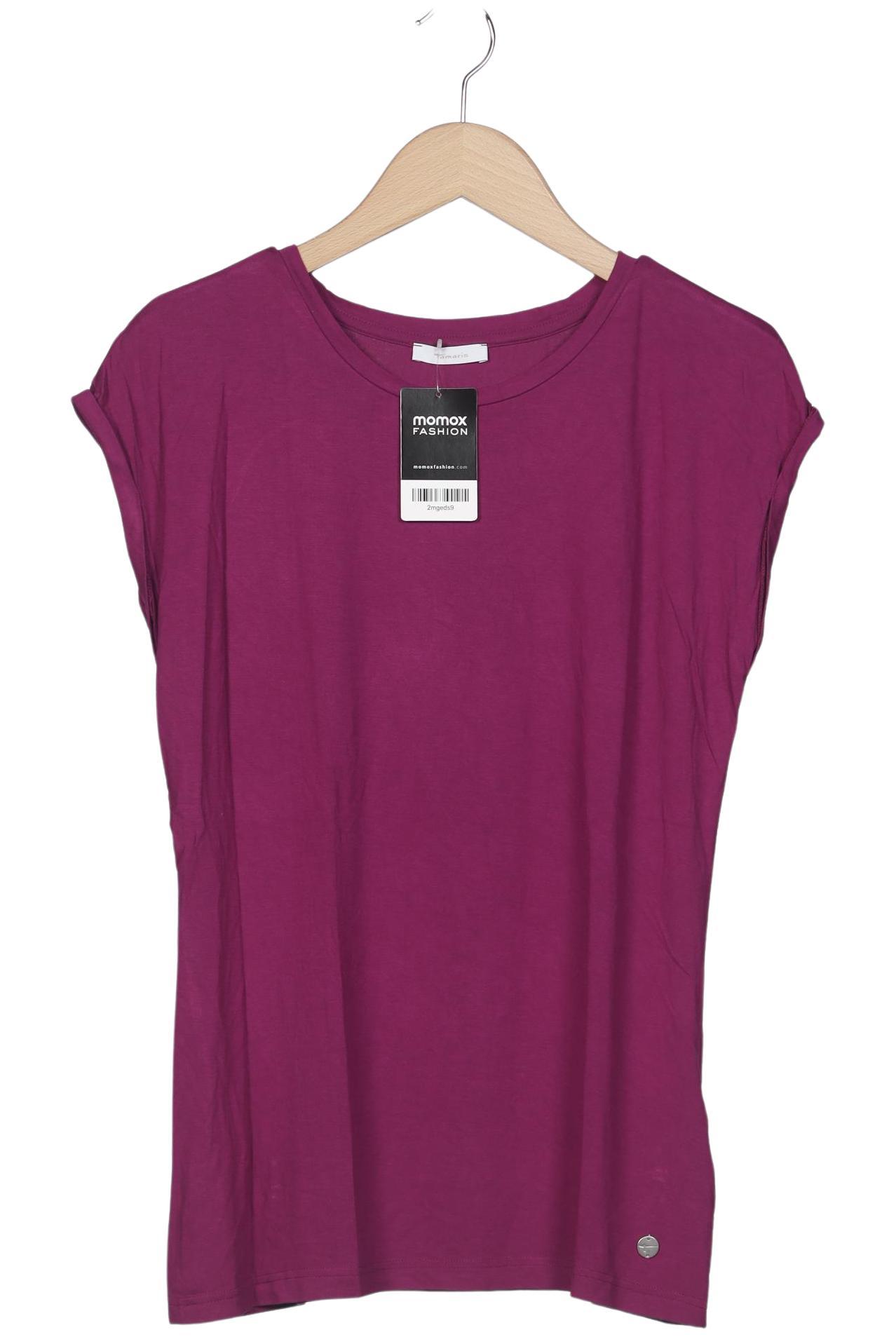 

Tamaris Damen T-Shirt, flieder, Gr. 38