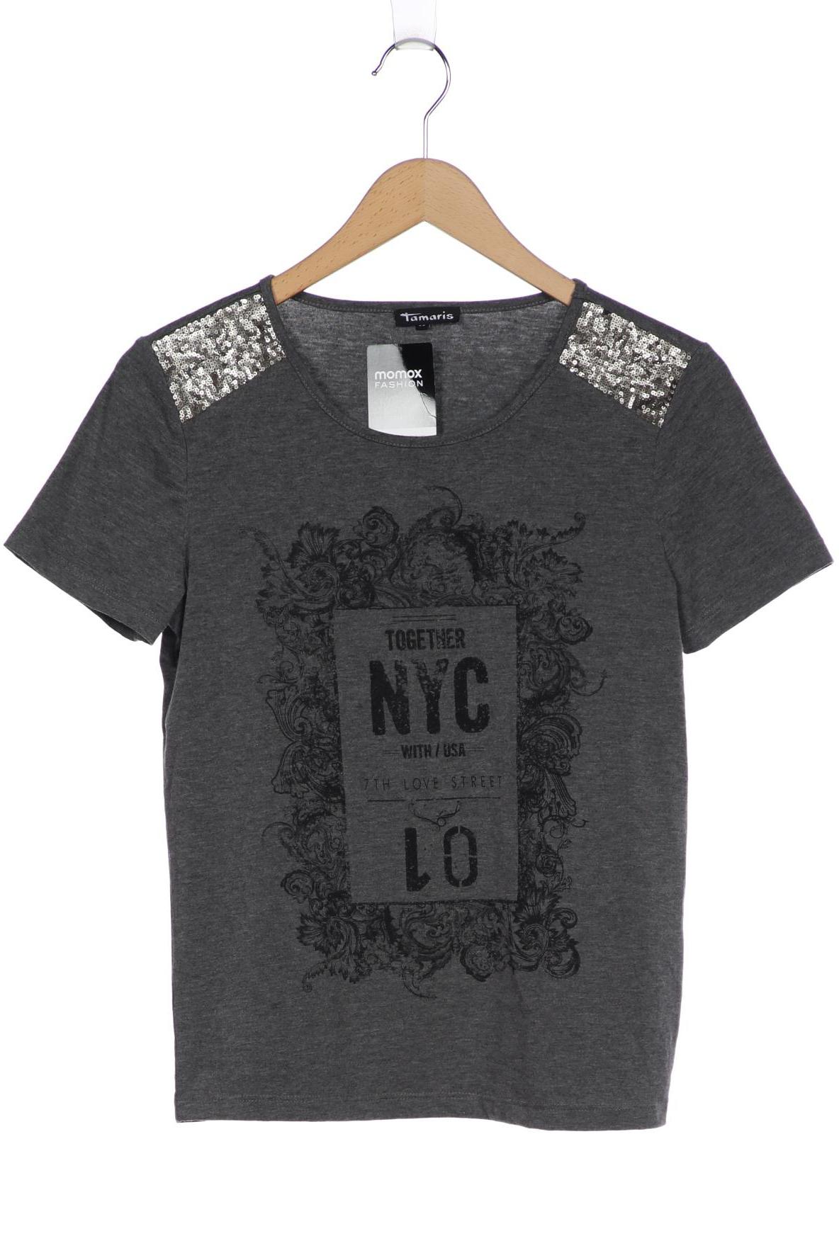 

Tamaris Damen T-Shirt, grau