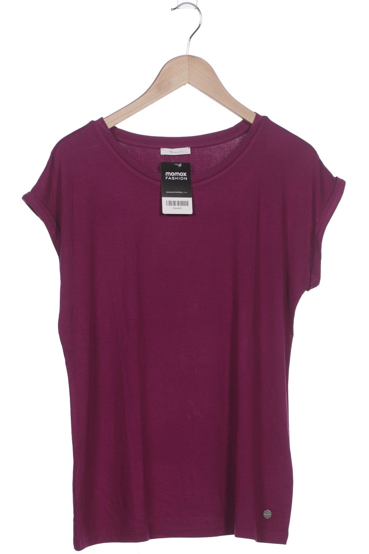 

Tamaris Damen T-Shirt, flieder, Gr. 40