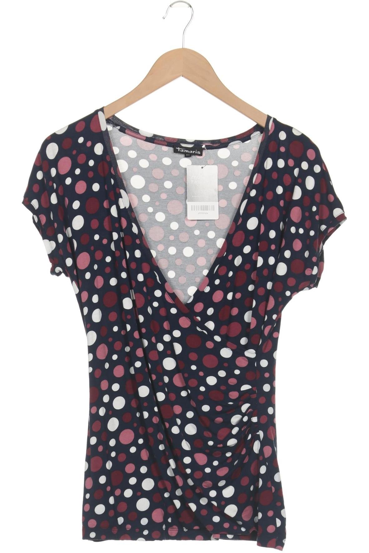 

Tamaris Damen T-Shirt, marineblau, Gr. 40