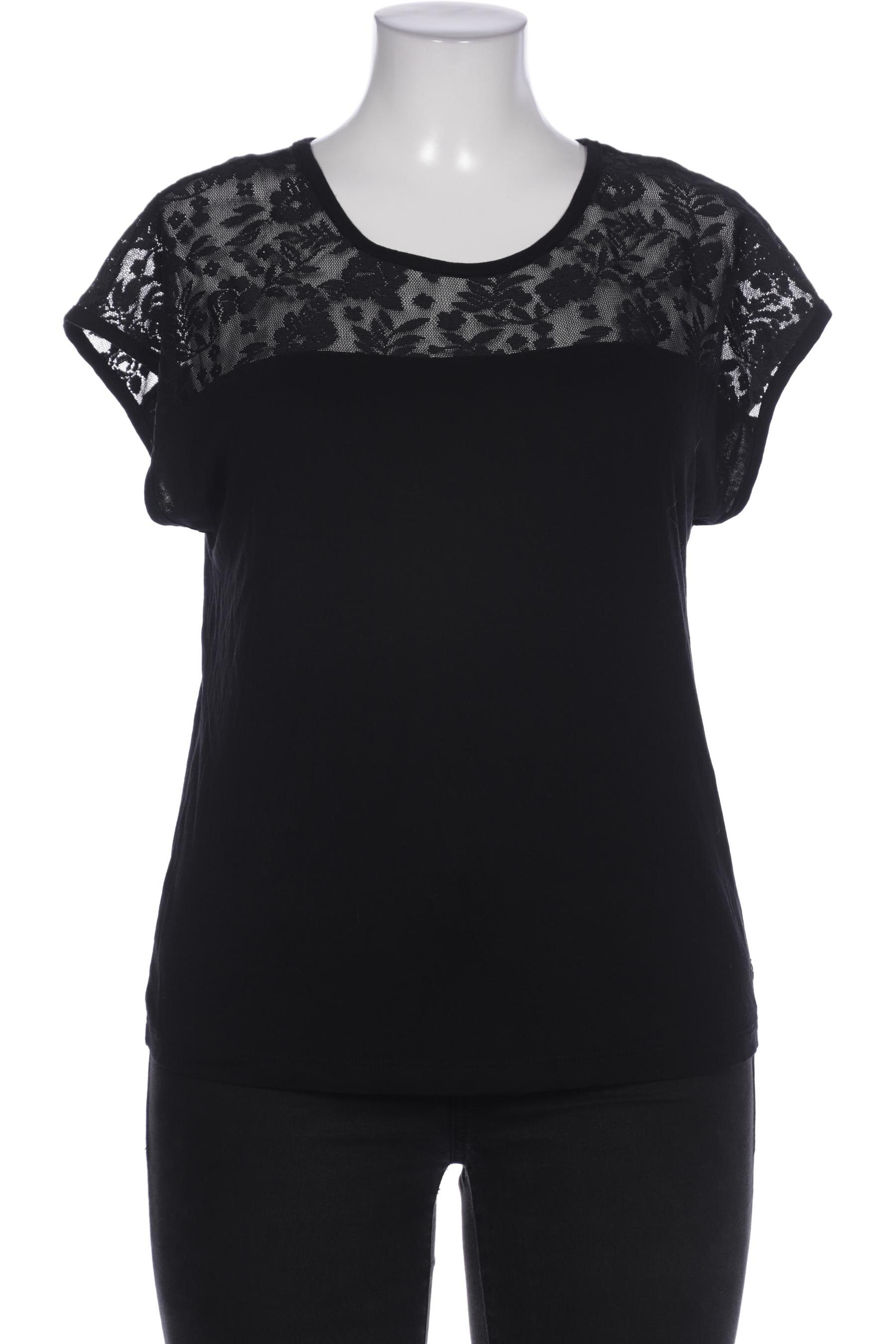 

Tamaris Damen T-Shirt, schwarz, Gr. 44